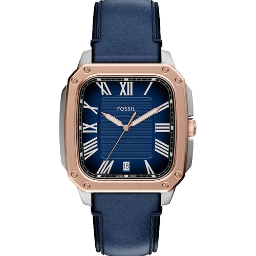 Fossil Crosby Blue Dial Men's Watch | FS6149