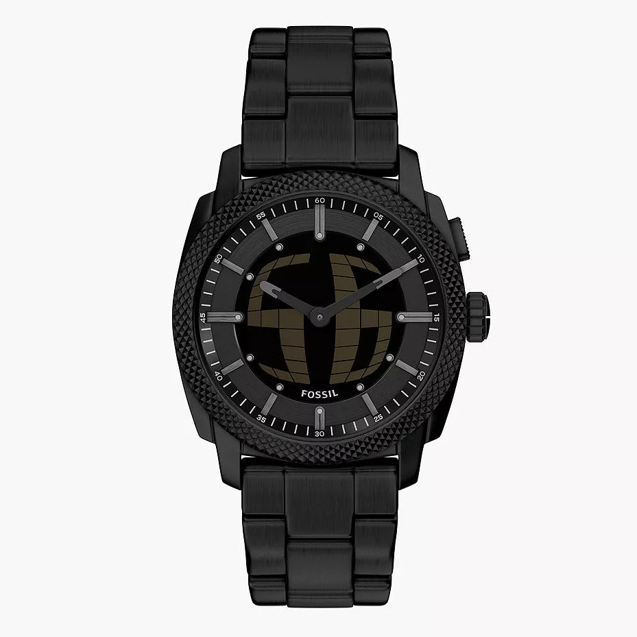 Fossil Neutra White Dial and White Leather Strap Men's Watch | FS6156