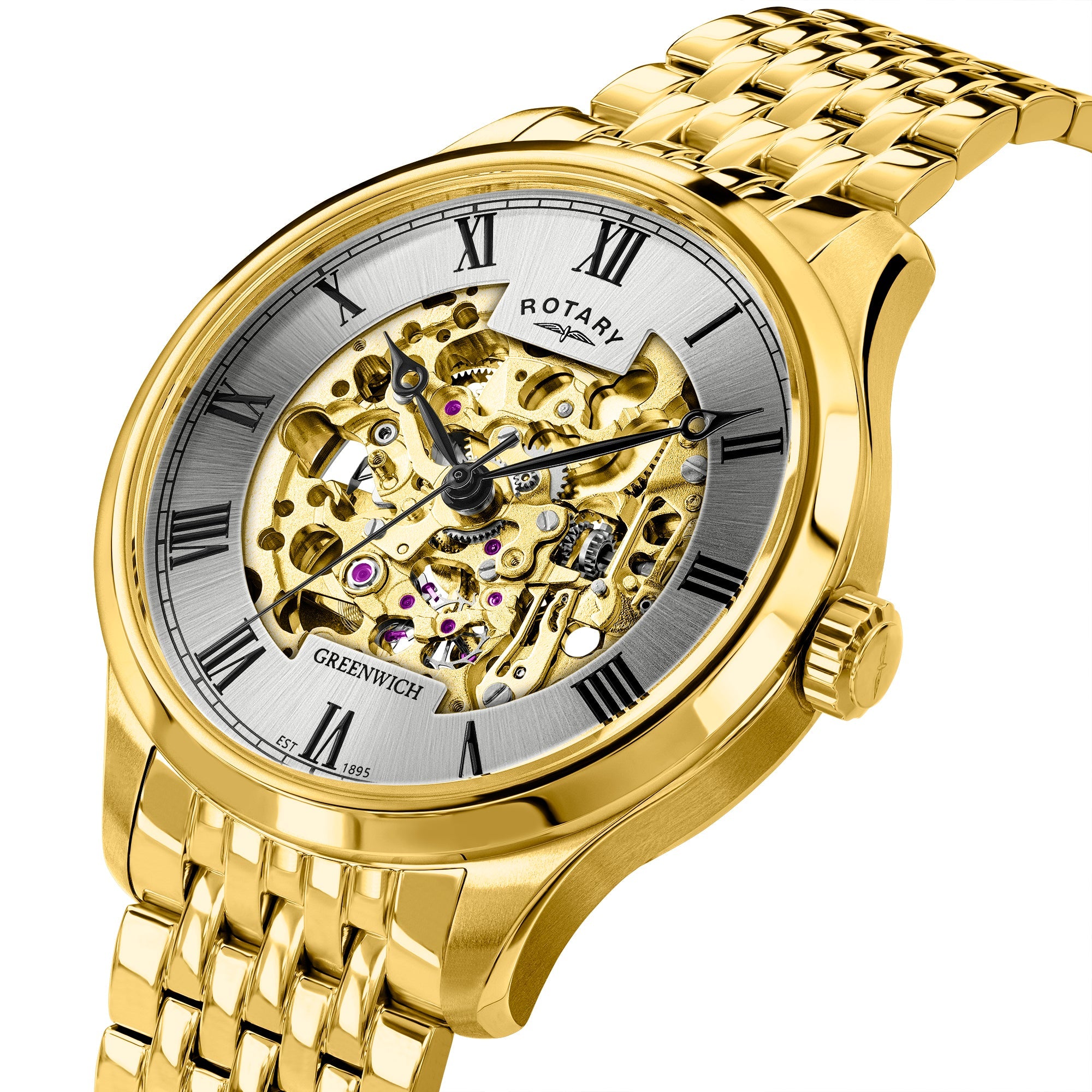 Rotary Skeleton Automatic Watch | GB02941/03