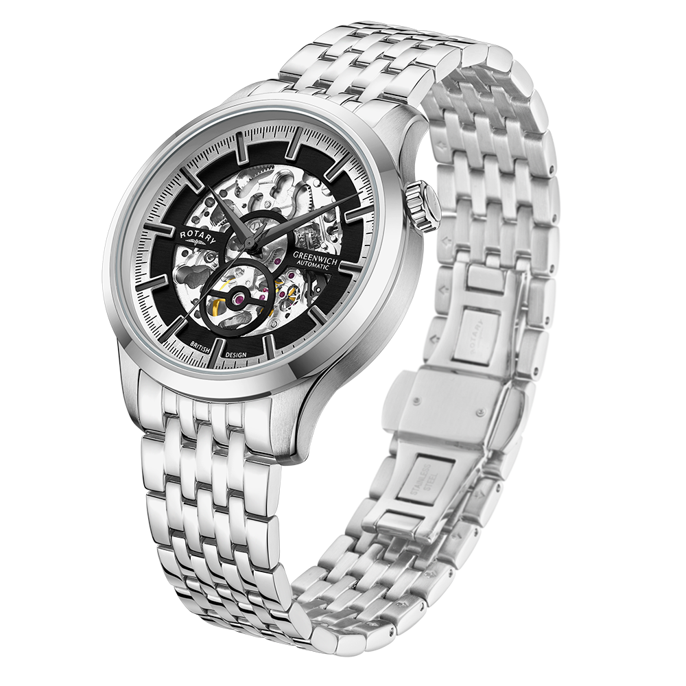 Rotary Skeleton Automatic Watch | GB02945/87
