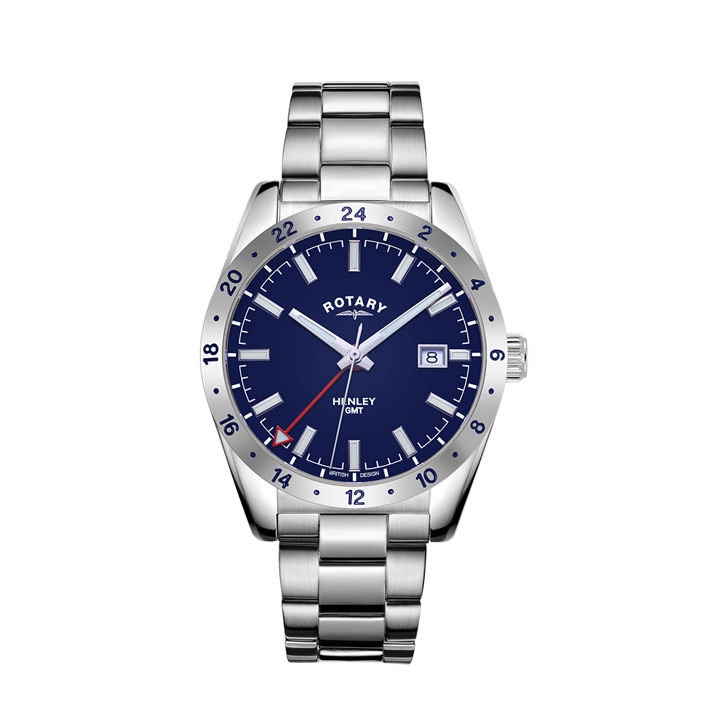 Rotary Men's Henley GMT Watch | GB05176/05