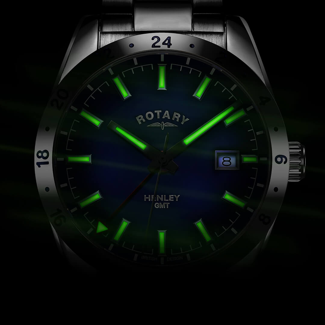Rotary Men's Henley GMT Watch | GB05176/05