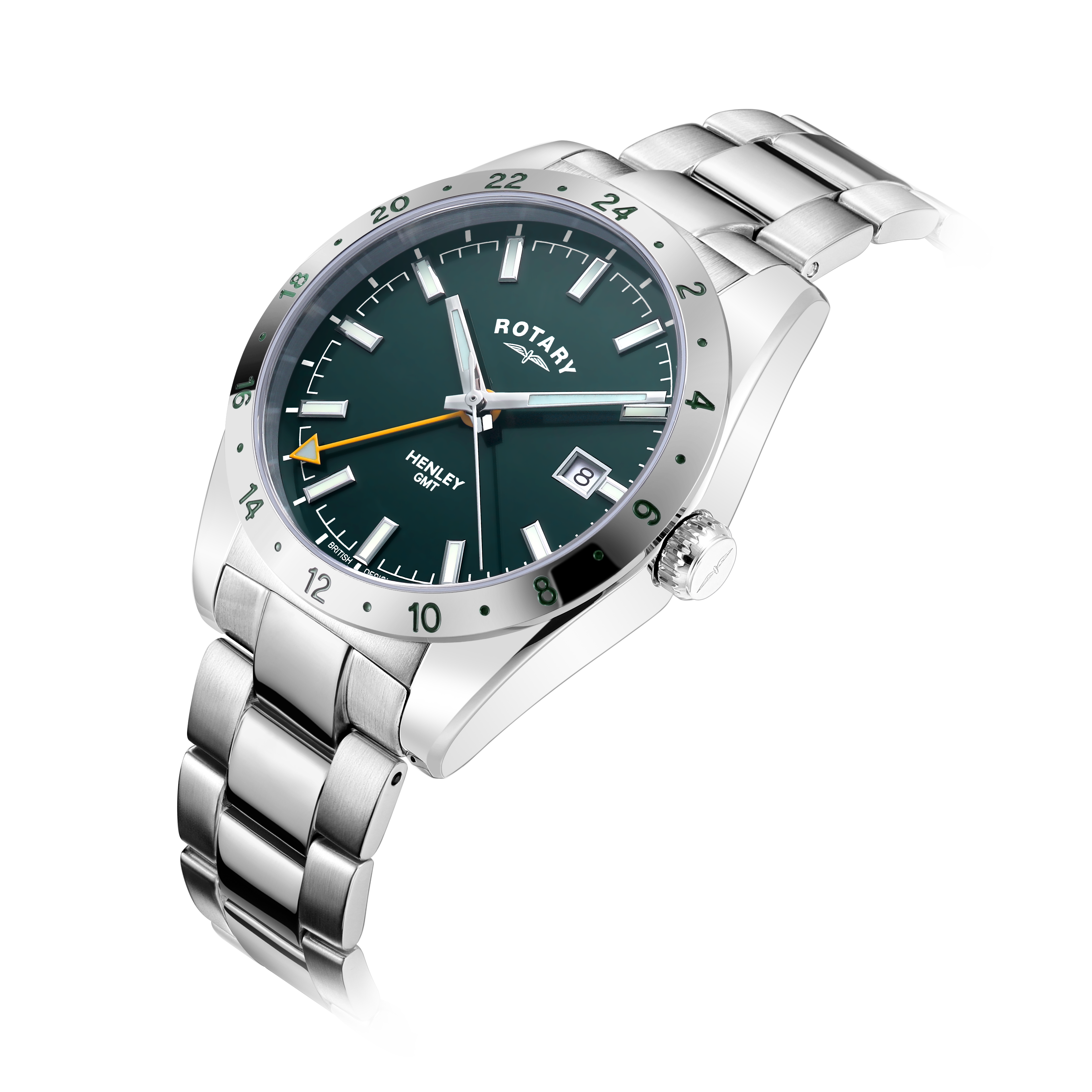 Rotary Henley GMT Watch | GB05176/24