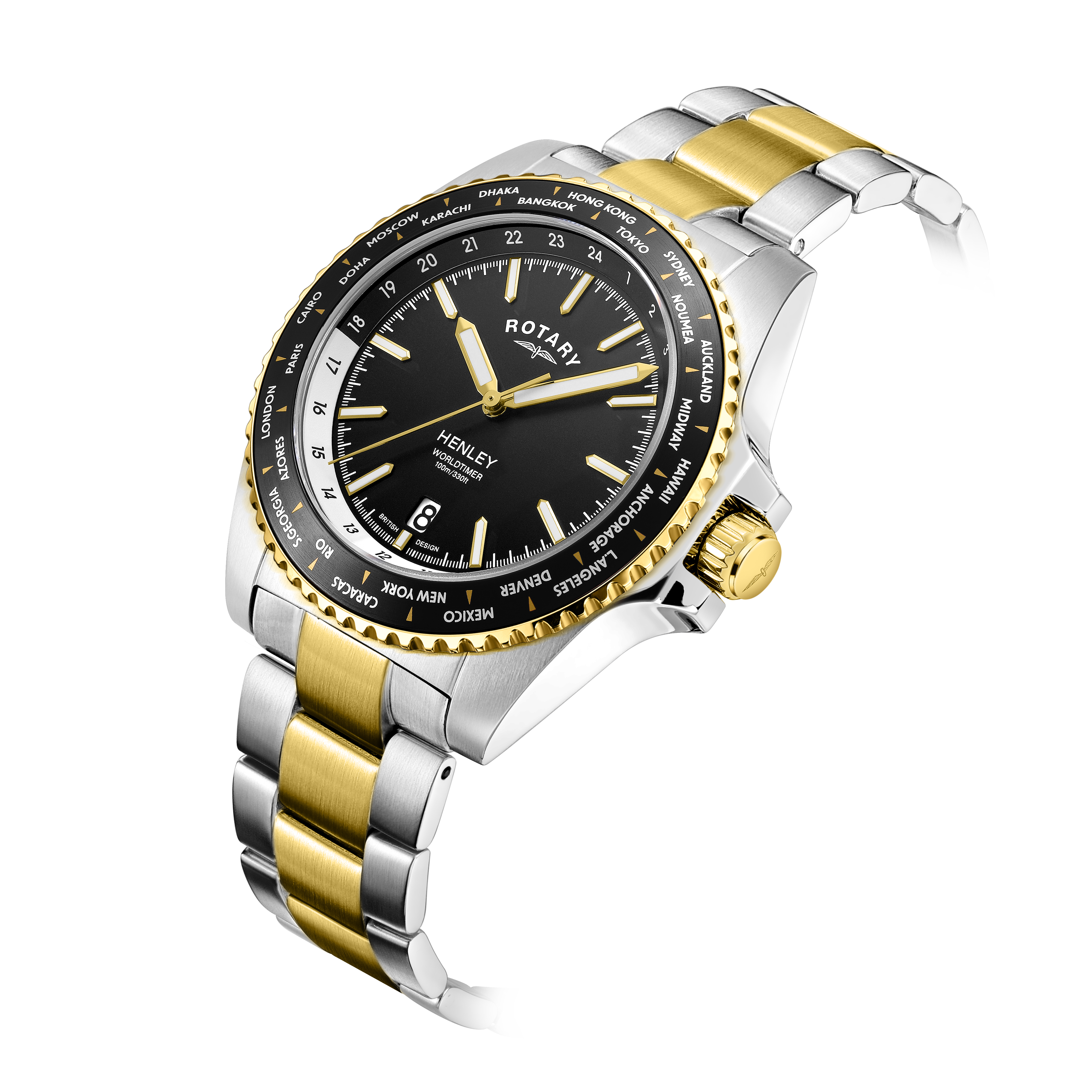 Rotary WorldTimer Watch | GB05371/04