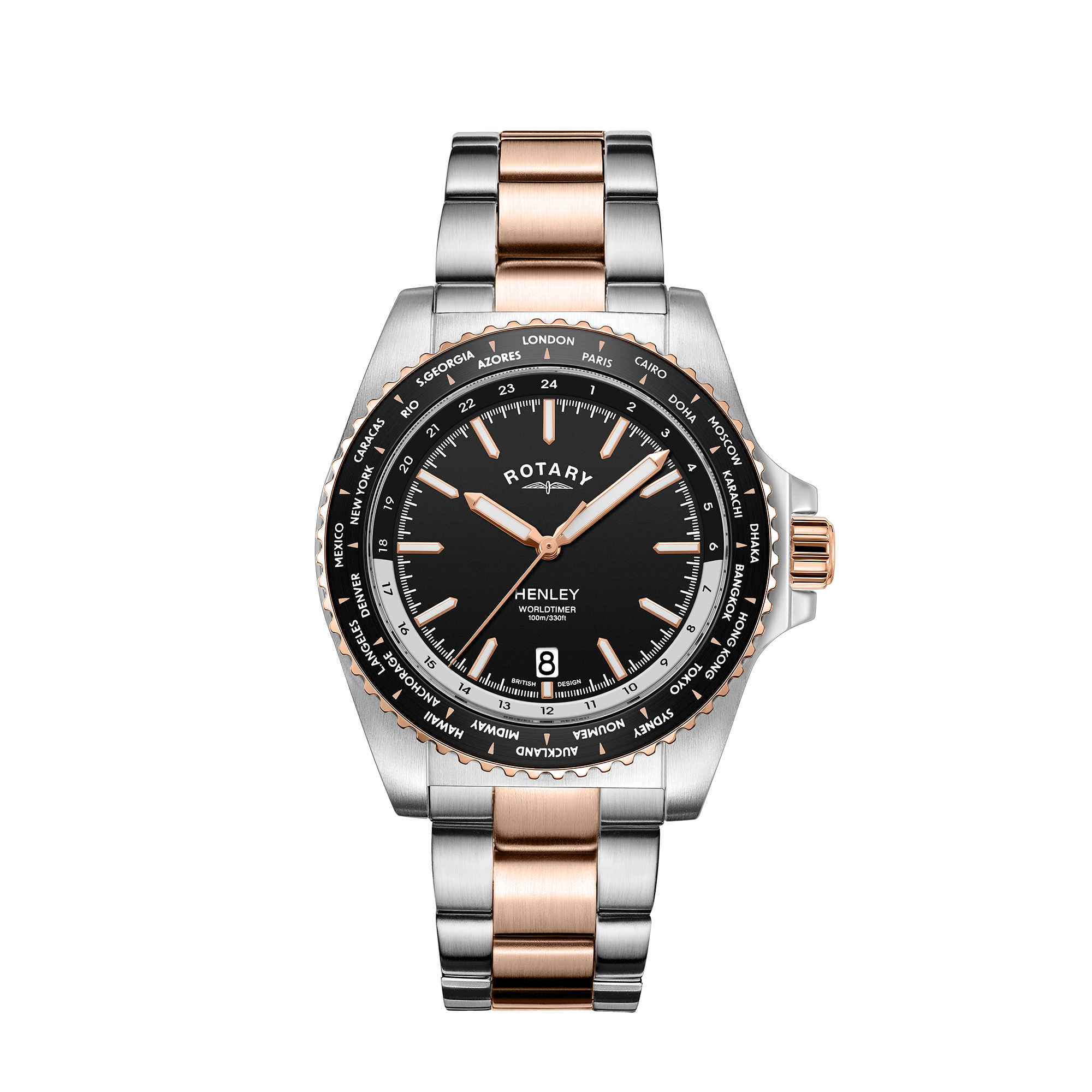 Rotary WorldTimer Watch | GB05372/04