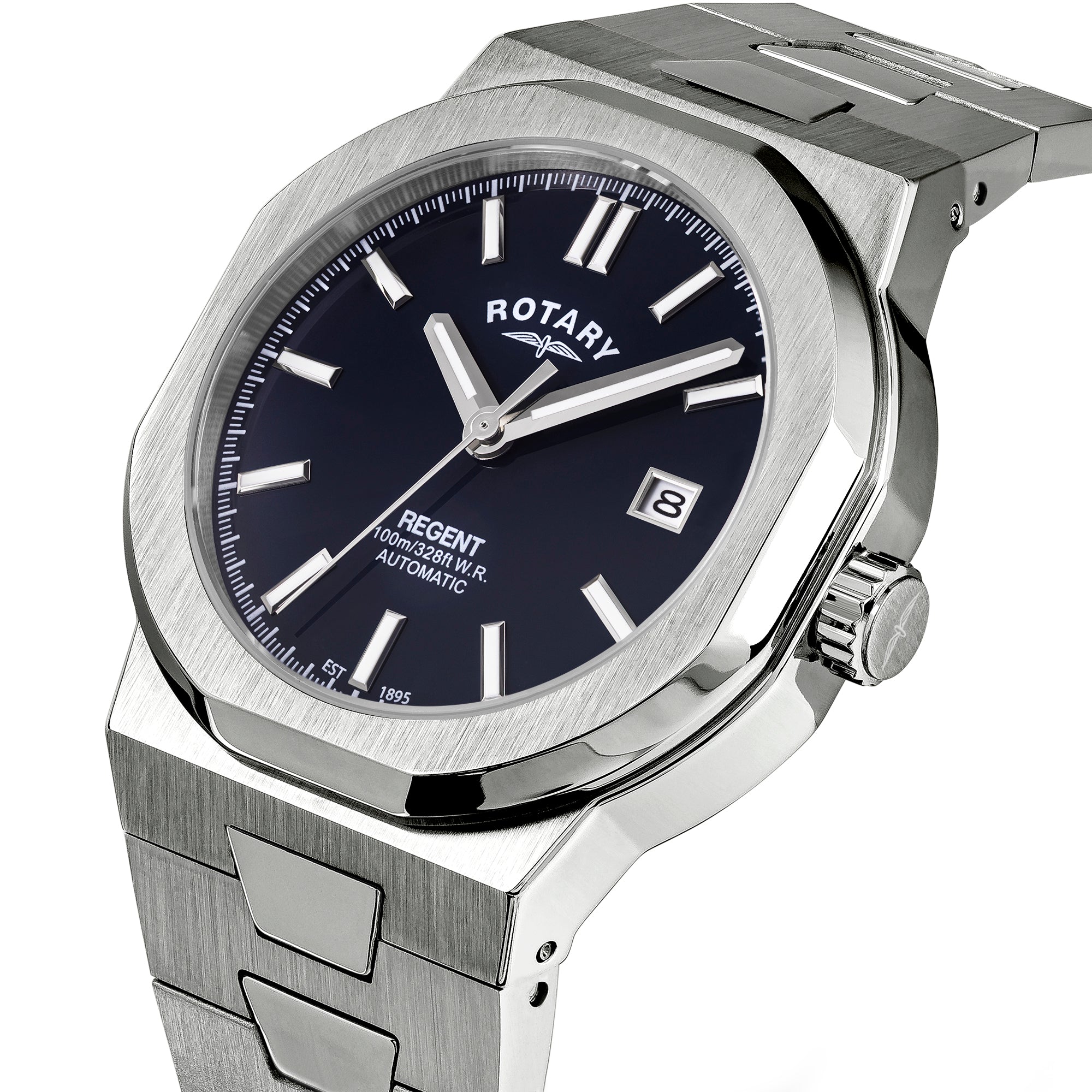 Rotary Men's Regent Automatic Steel Watch | GB05410/05