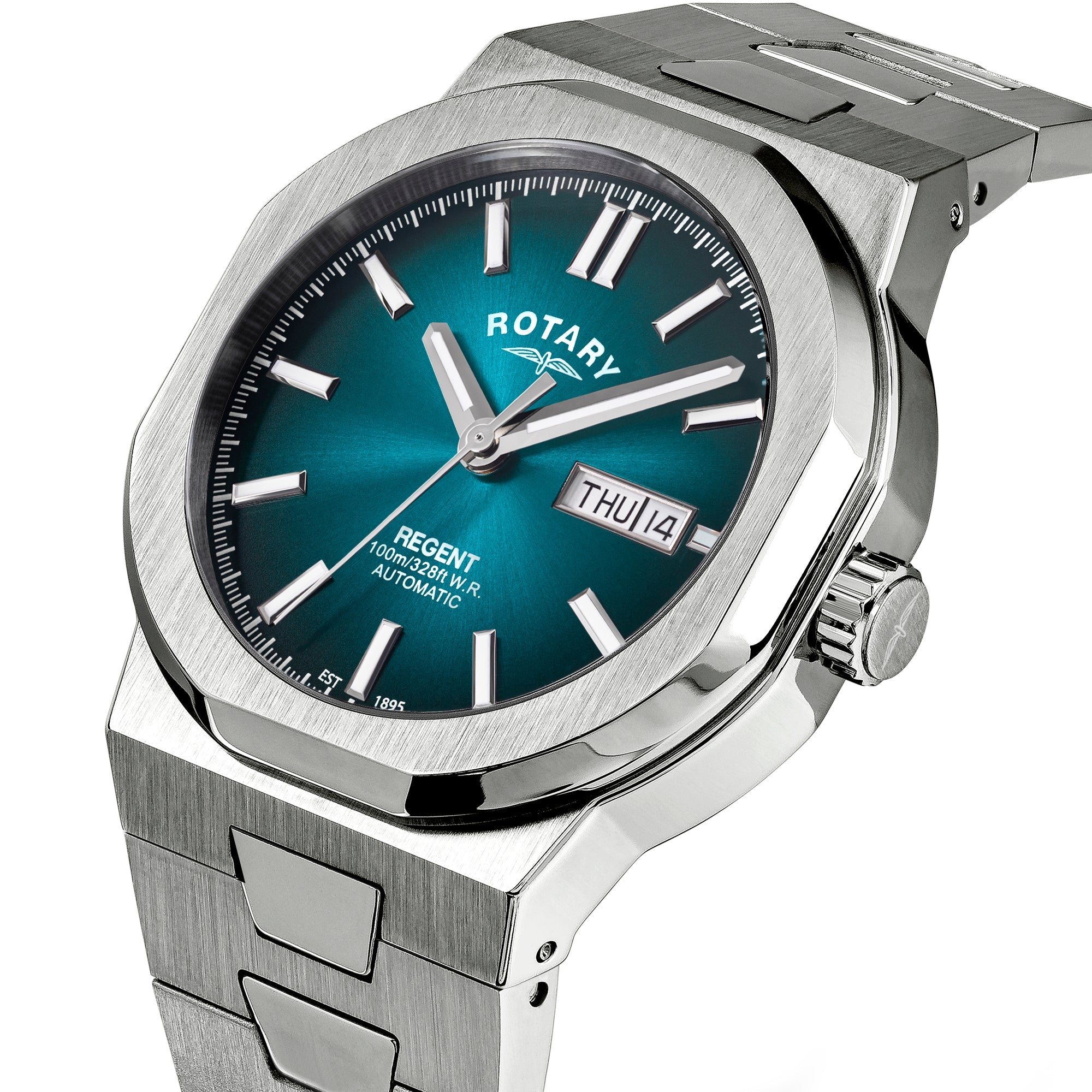 Rotary Men's Regent Automatic Steel Watch | GB05490/73