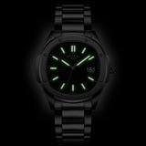 Rotary Apex 100 Green Dial Calendar Stainless Steel Men's Watch | GB05575/24
