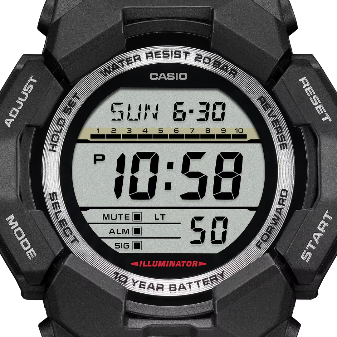 CASIO G-Shock Standard Digital Black Men's Watch | GD-010-1DR