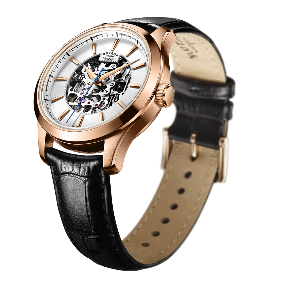 Rotary Mecanique Skeleton Automatic Watch | GS05036/06