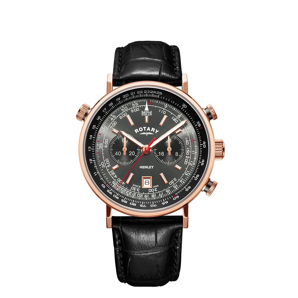 Rotary Men's Henley Pilot Watch | GS05237/20
