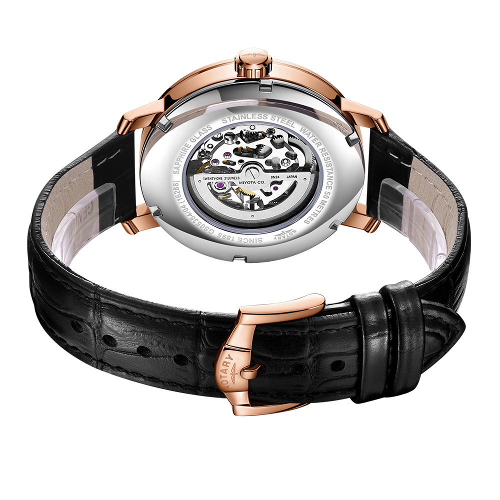 Rotary Skeleton Automatic Watch | GS05354/04