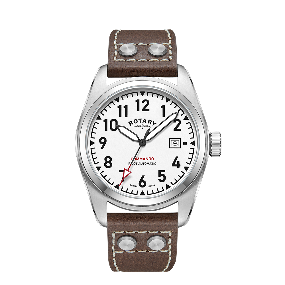 Rotary RW 1895 Pilot Automatic Watch | GS05470/18