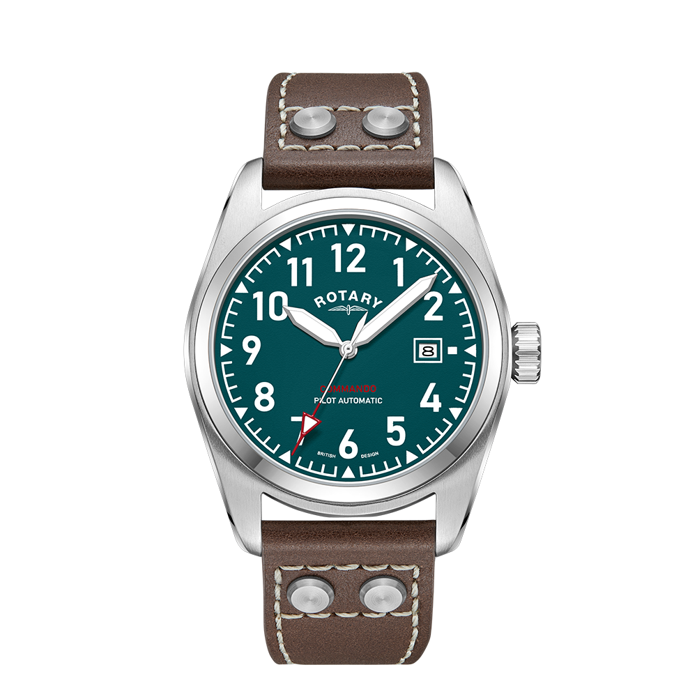 Rotary RW 1895 Pilot Automatic Watch | GS05470/73