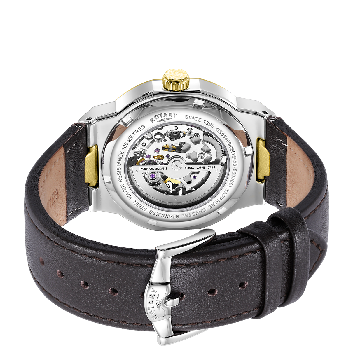 Rotary Skeleton Sport Automatic Watch | GS05496/06