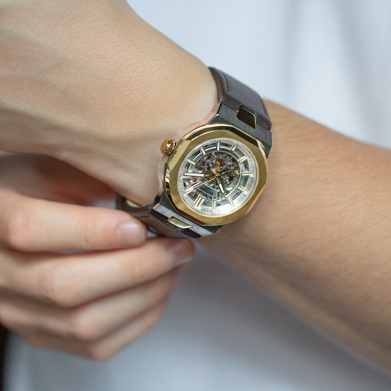 Rotary Skeleton Sport Automatic Watch | GS05496/06