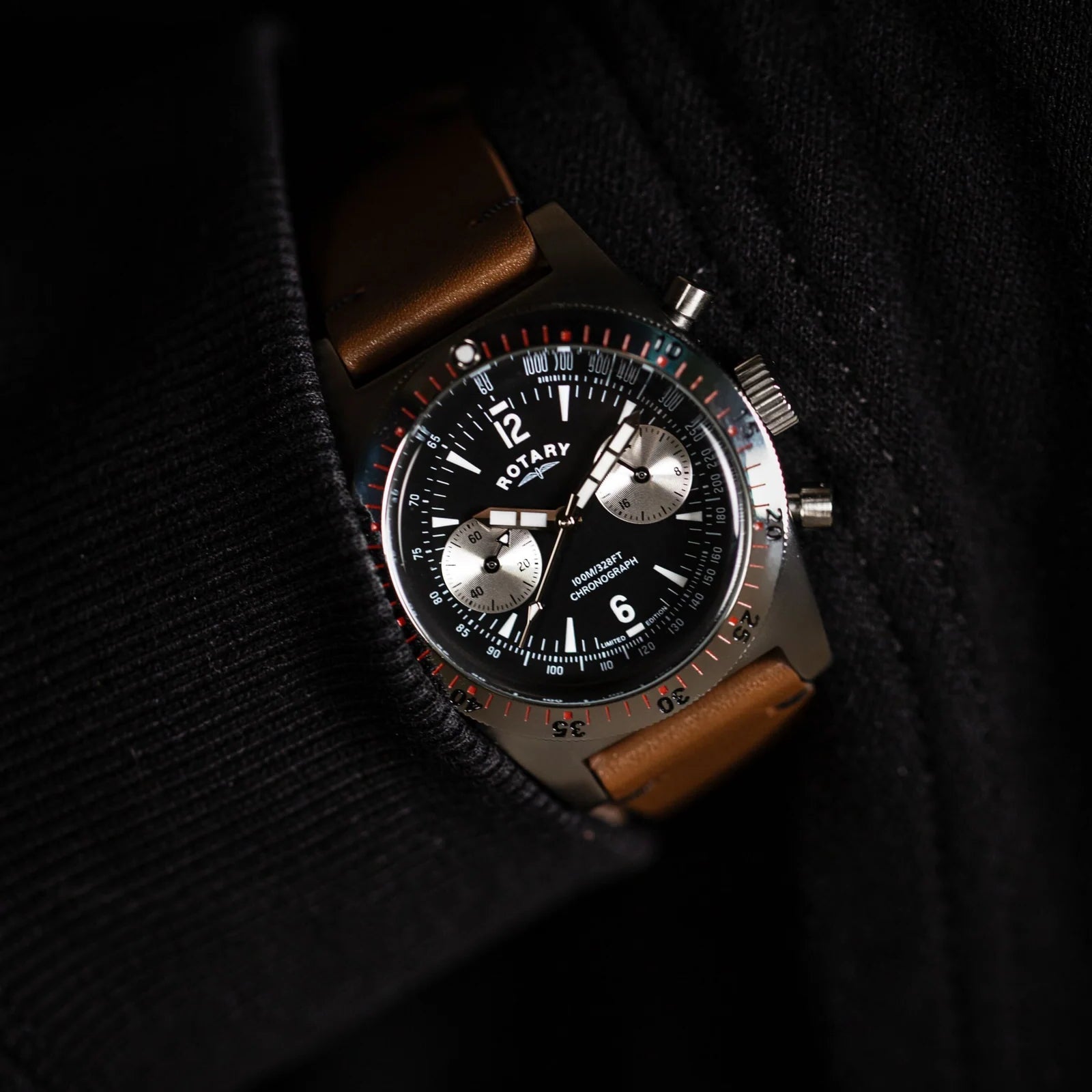 Rotary RW 1895 Heritage Chronograph Limited Edition Men's Watch | GS05500/30