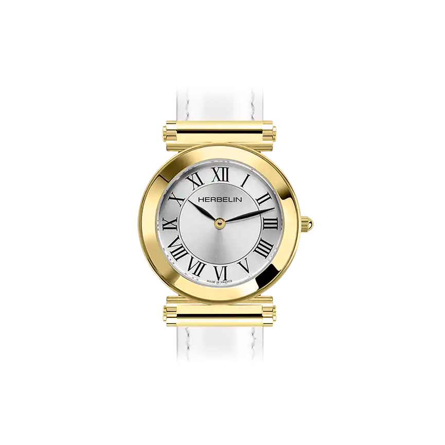 Herbelin Antares Gold PVD Stainless Steel Silver Dial Interchangeable Women's Watch | H17443P01