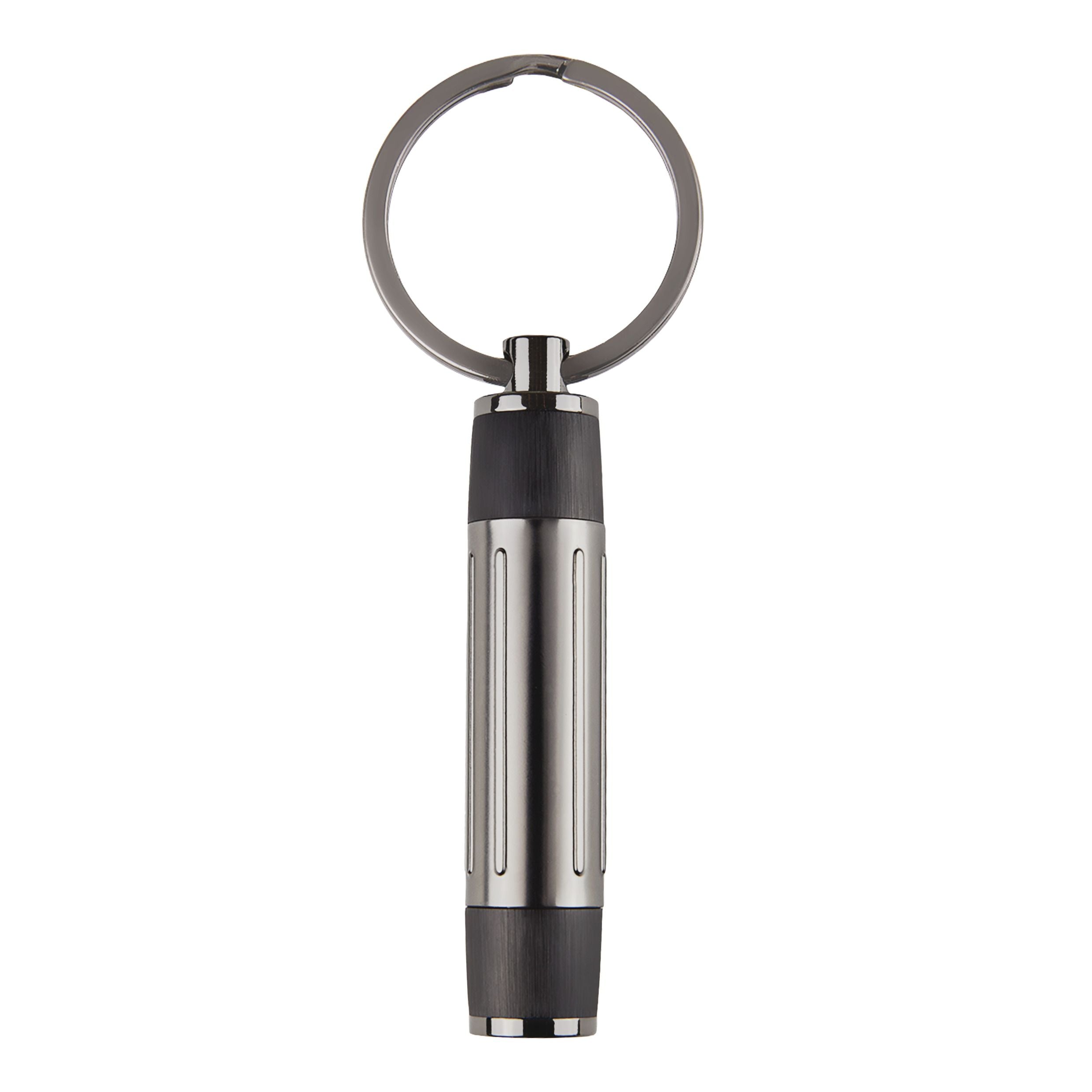 HUGO BOSS Key ring Gear Ribs Black | HAK306A
