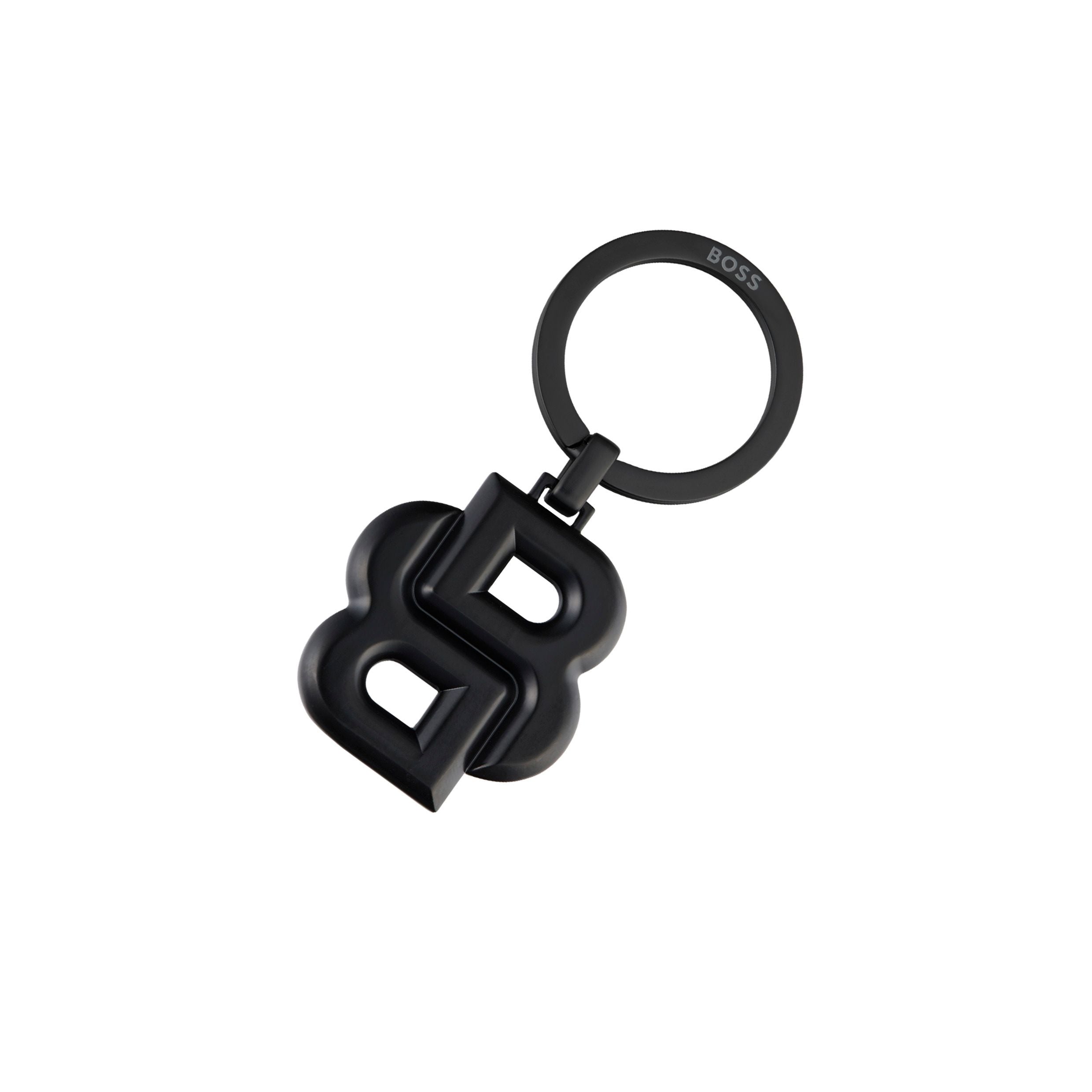 HUGO BOSS HAK567A - Key ring Double B Matt Black