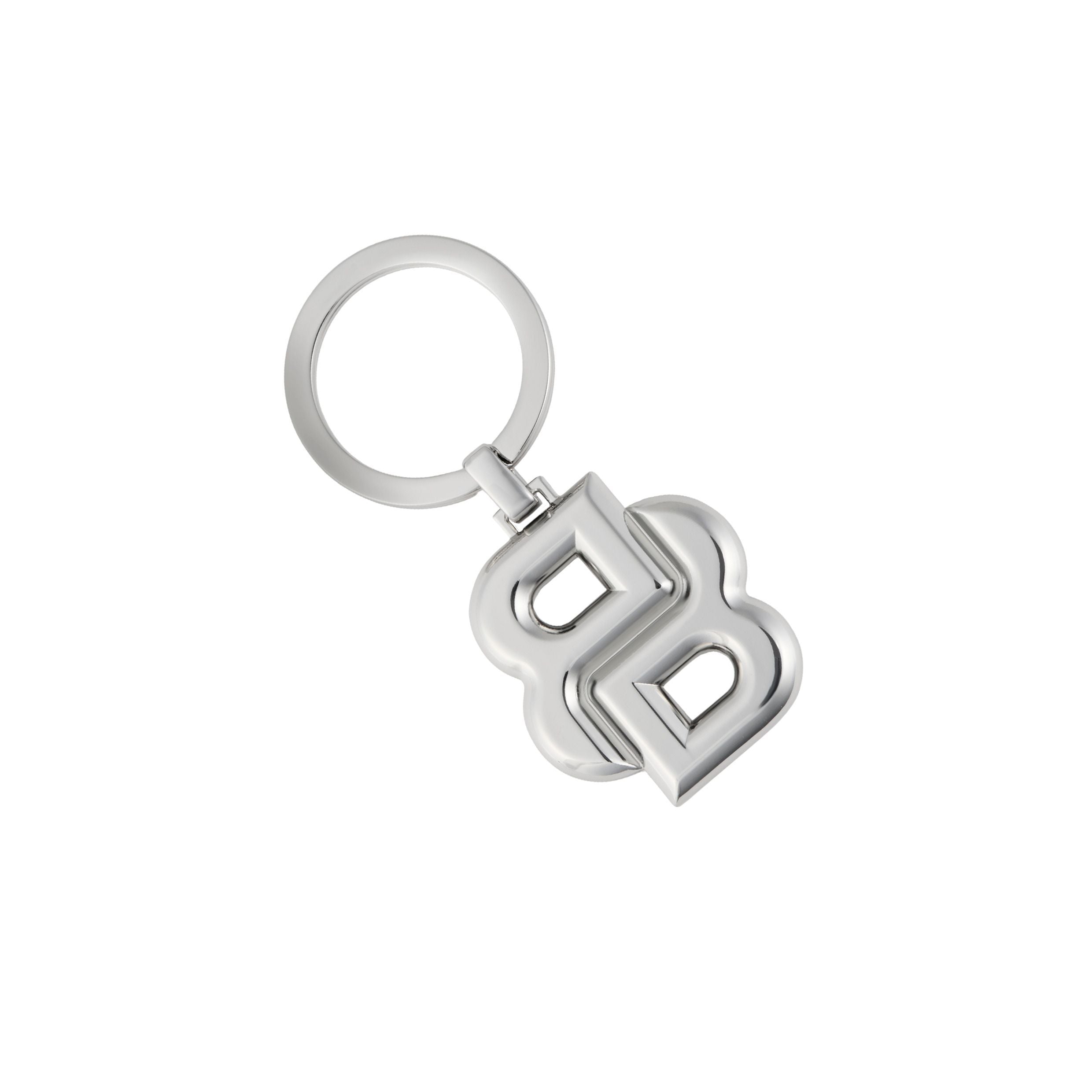 HUGO BOSS  Key Ring Double B Shinny Chrome | HAK567B