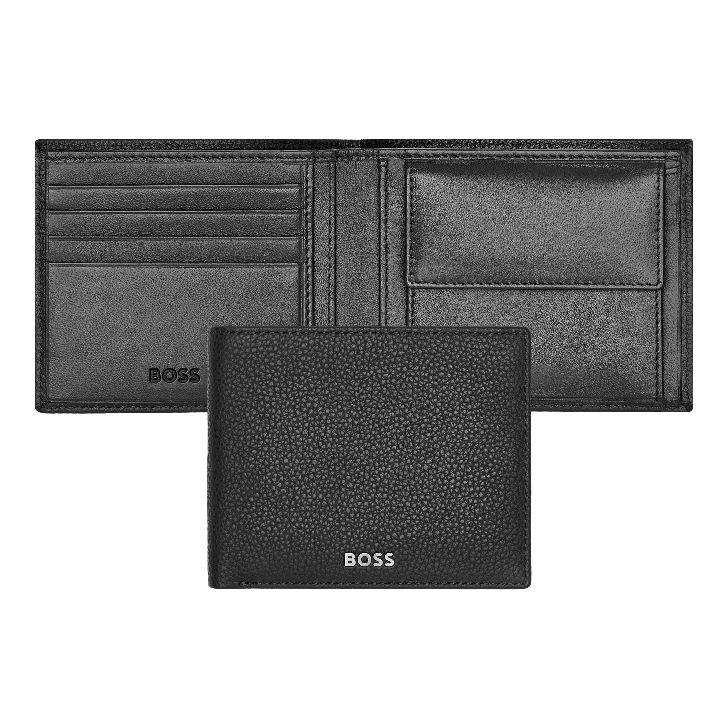 HUGO BOSS HLM416A-Money wallet Classic Grained Black