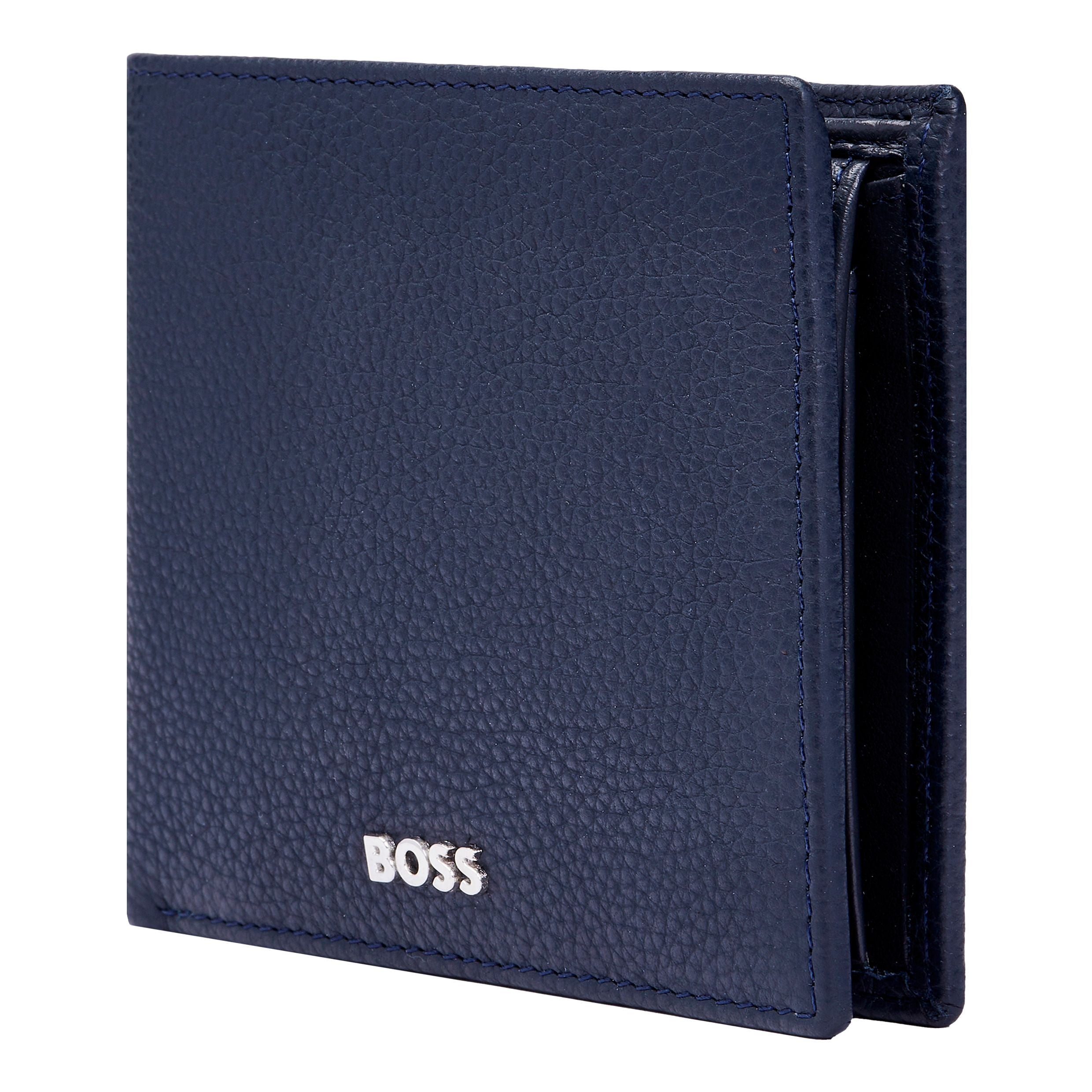 HUGO BOSS HLM416N-Money wallet Classic Grained Navy