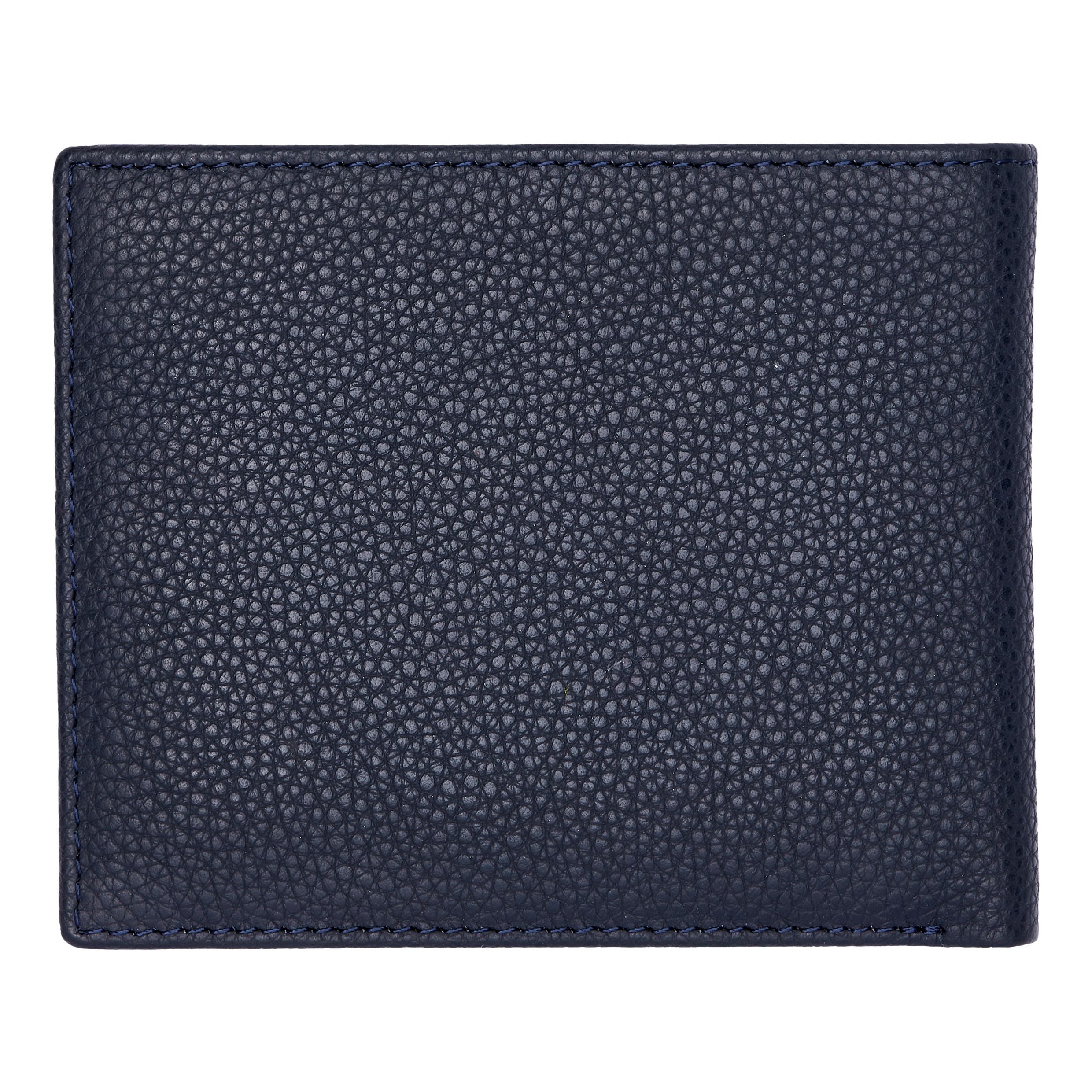 HUGO BOSS HLN416N - Money wallet with flap Classic Grained Navy