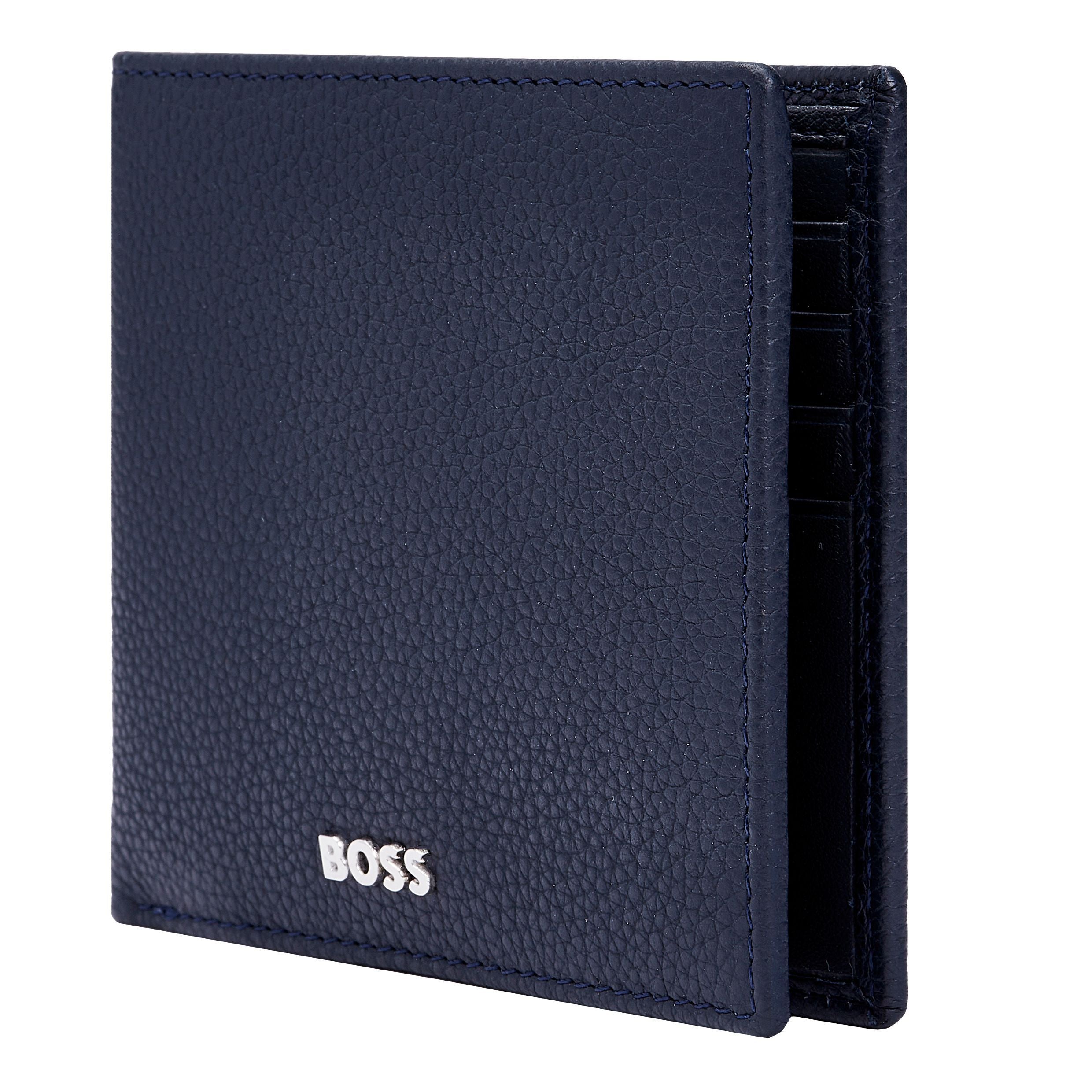 HUGO BOSS HLN416N - Money wallet with flap Classic Grained Navy
