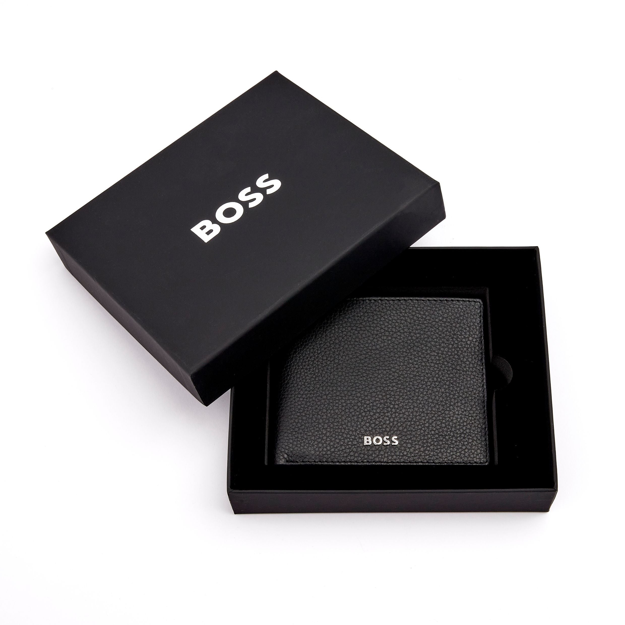 HUGO BOSS HLW416A-Wallet Classic Grained Black