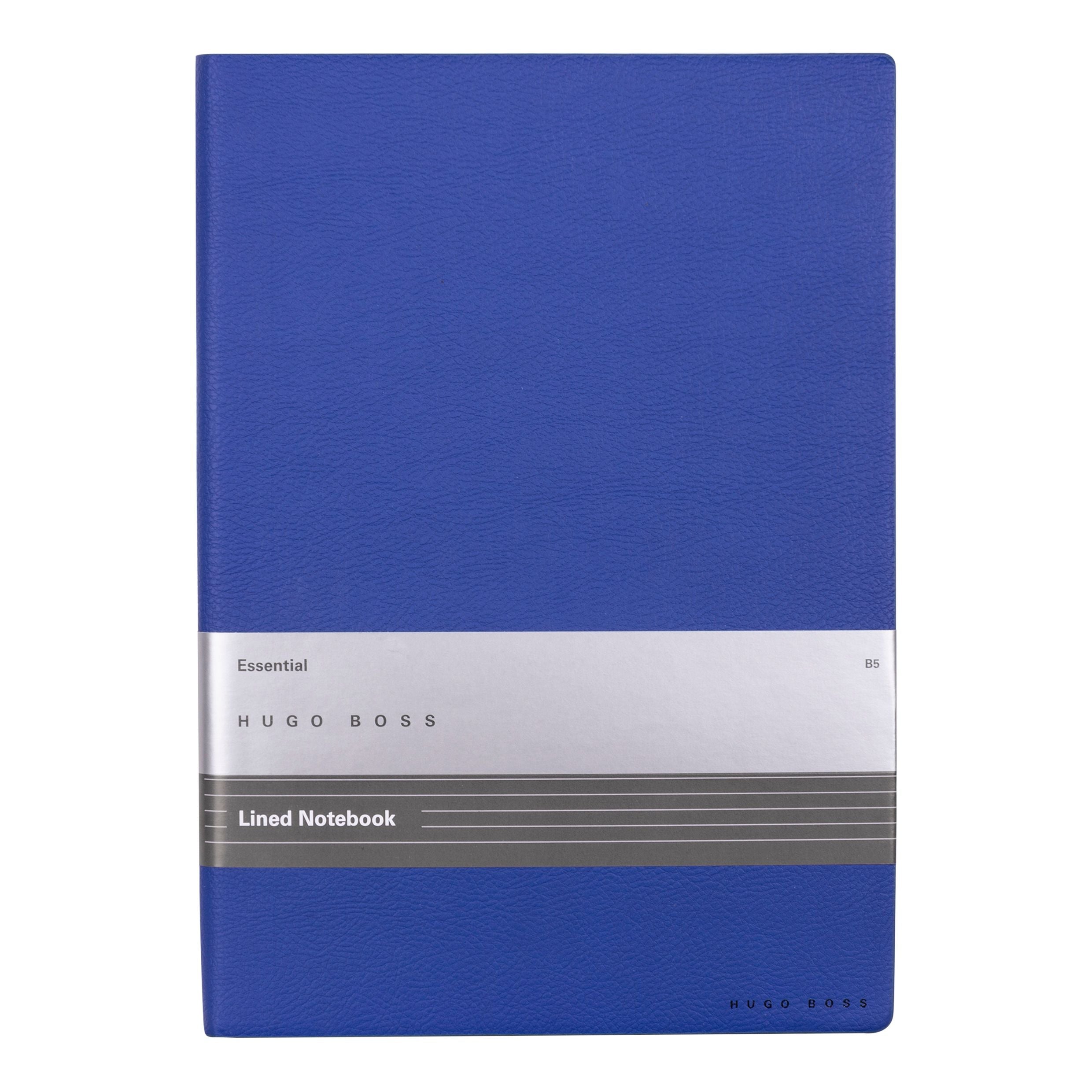 HUGO BOSS Notebook B5 Essential Storyline Blue Lined | HNB121LL