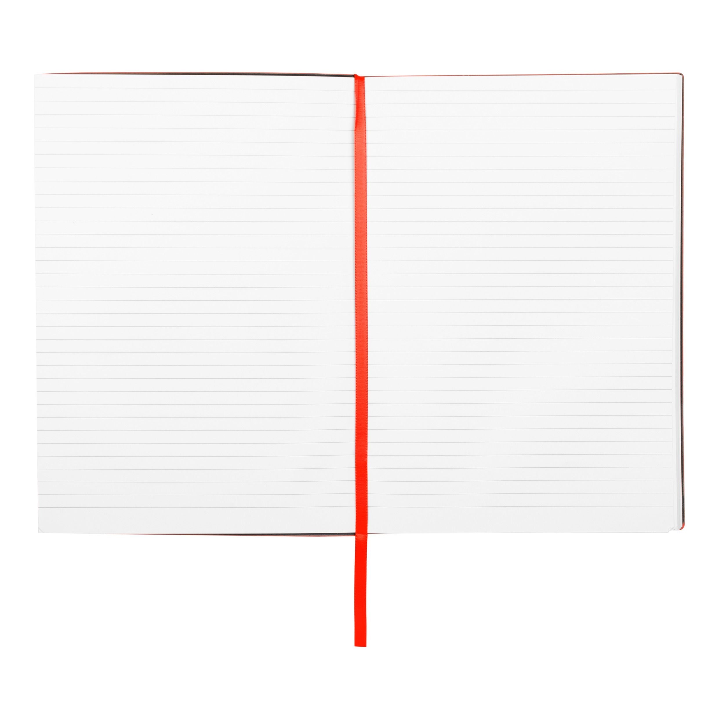 HUGO BOSS Notebook B5 Essential Storyline Red Lined | HNB121PL