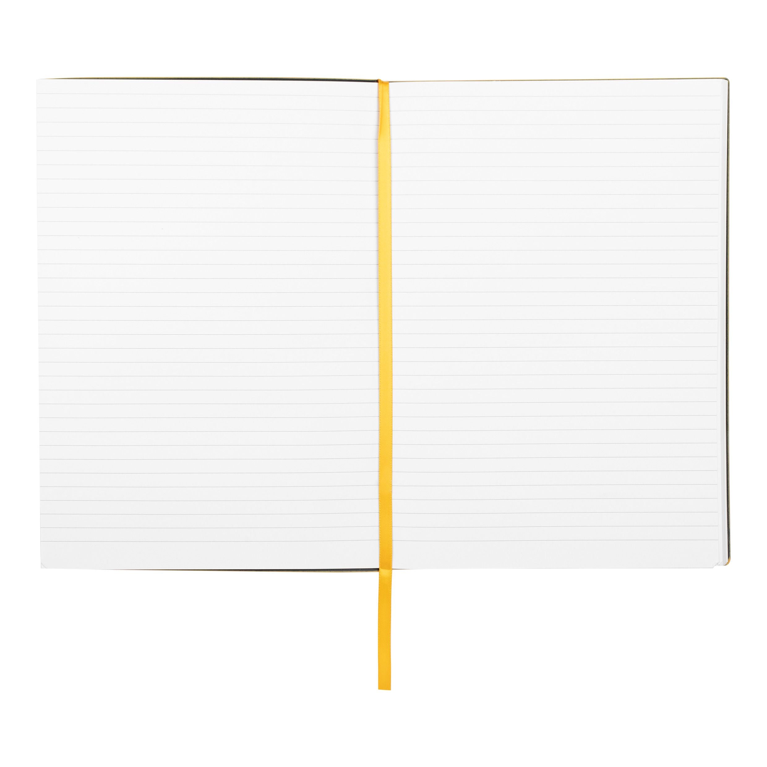 HUGO BOSS HNB121SL-Notebook B5 Essential Storyline Yellow Lined