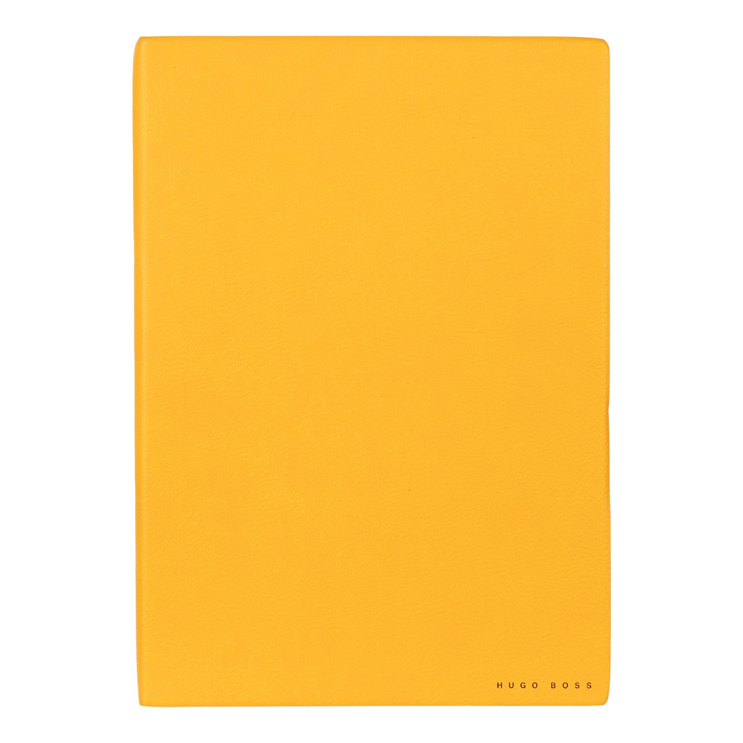 HUGO BOSS Notebook B5 Essential Storyline Yellow Plain | HNB121SP