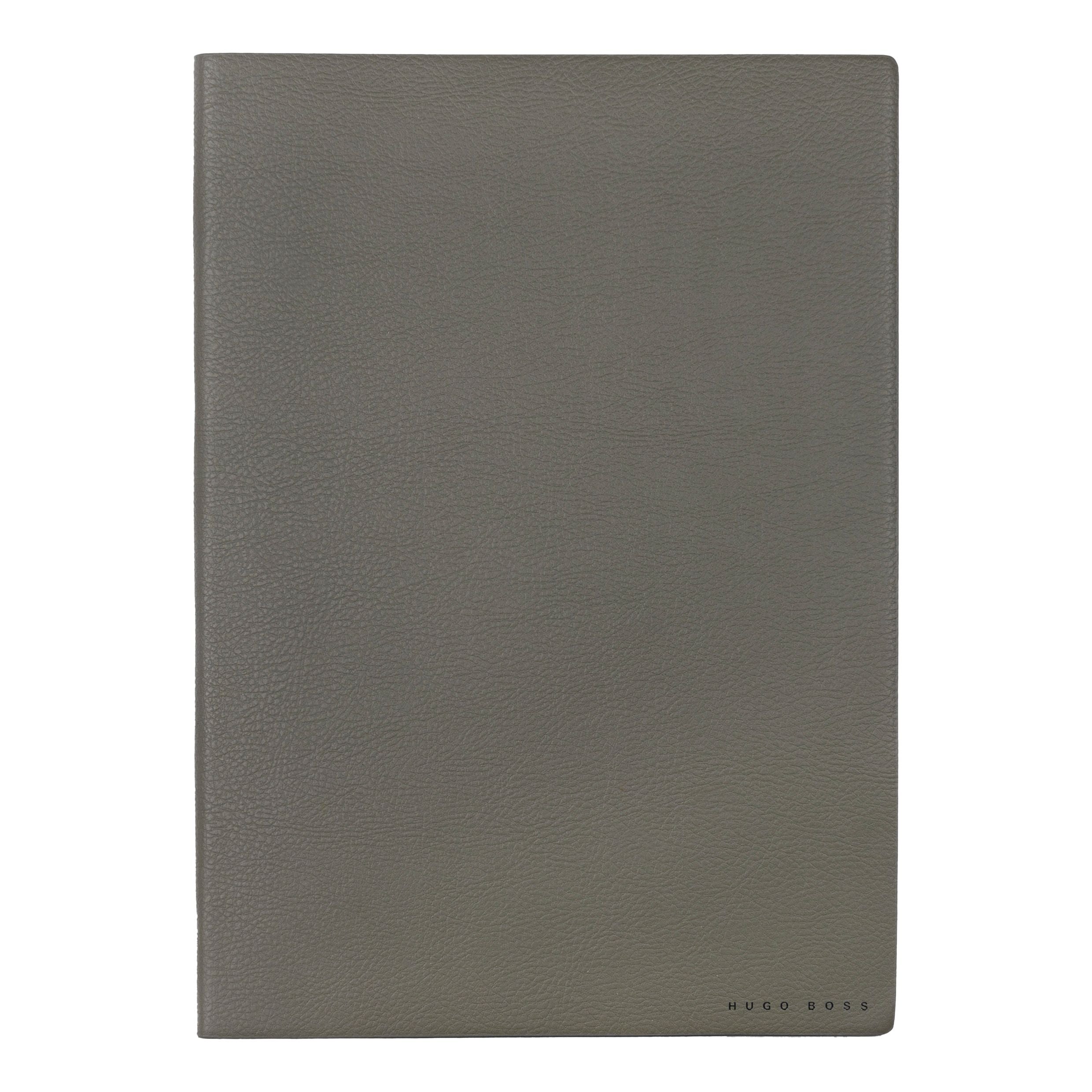HUGO BOSS Notebook B5 Essential Storyline Khaki Lined | HNB121TL