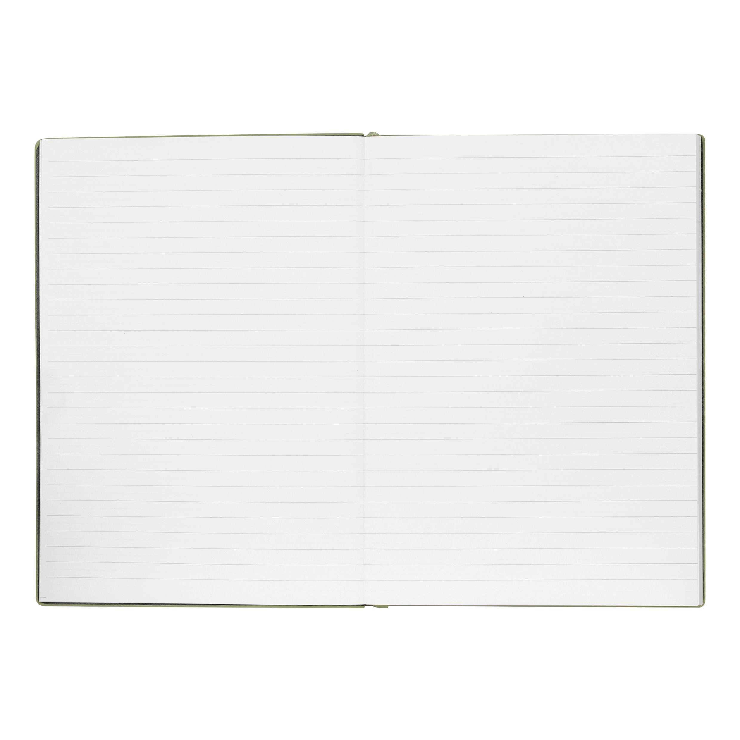 HUGO BOSS Notebook A5 Essential Storyline Khaki Lined | HNH121TL