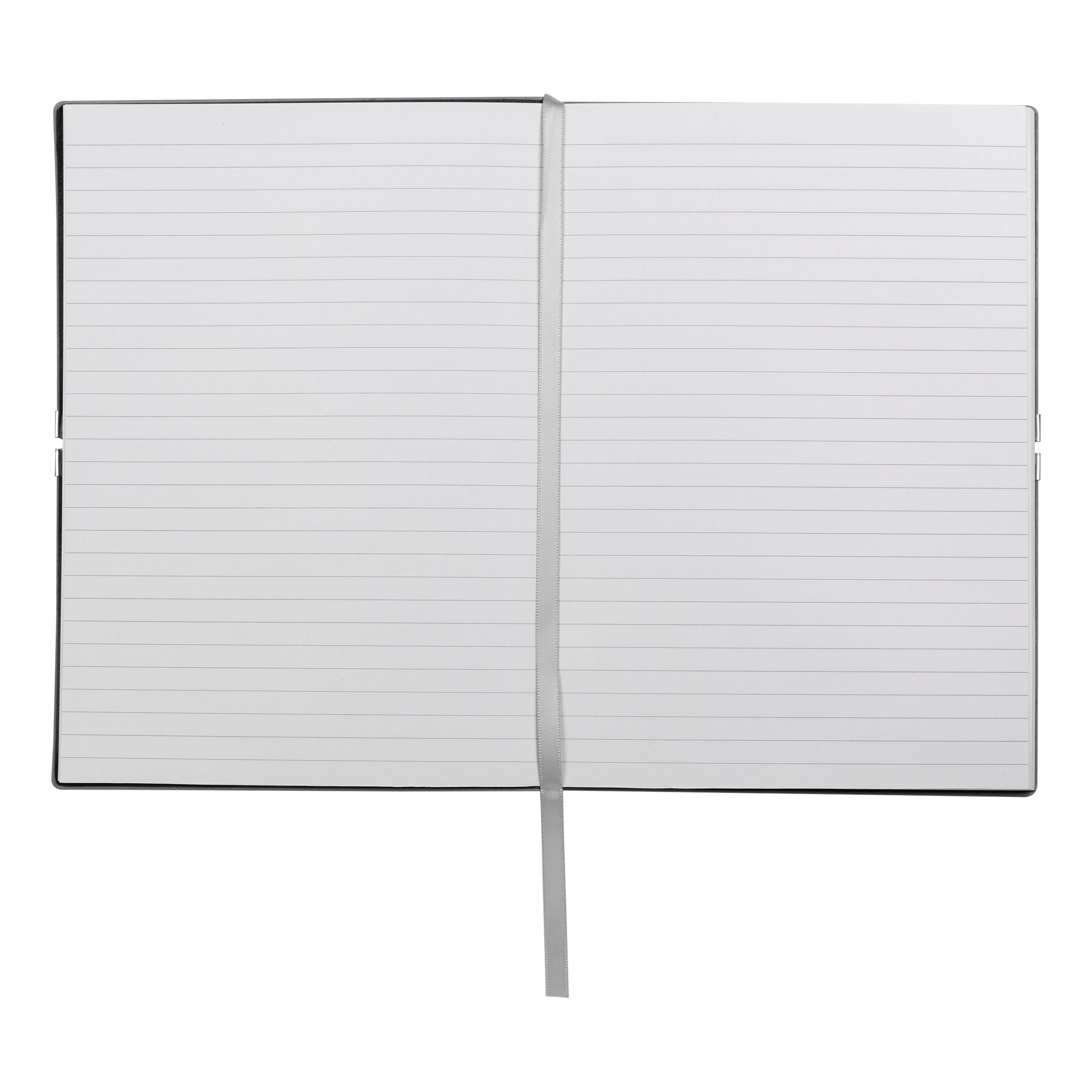 HUGO BOSS Notebook A5 Elegance Storyline Grey Lined | HNH124KL