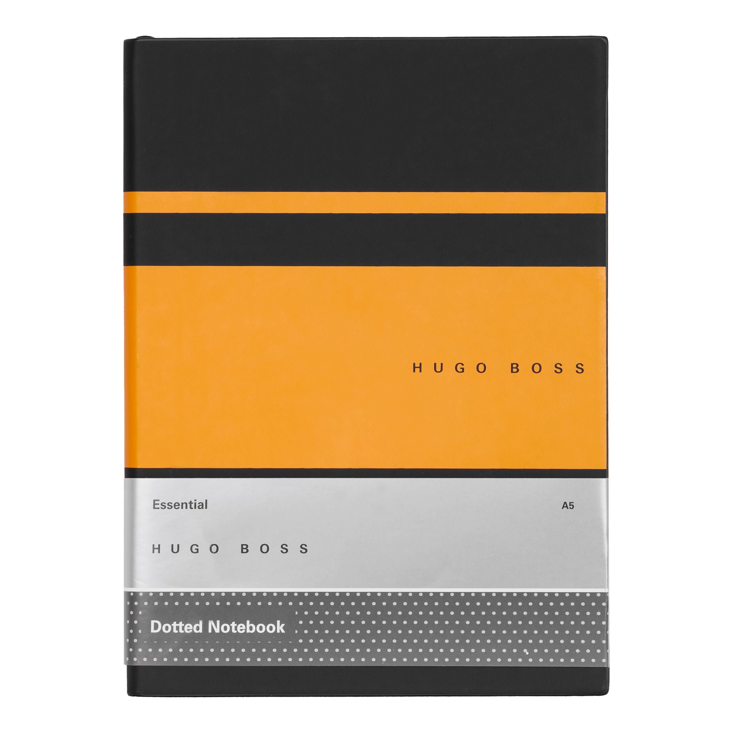 HUGO BOSS Notebook A5 Essential Gear Matrix Yellow Dots | HNH127SD