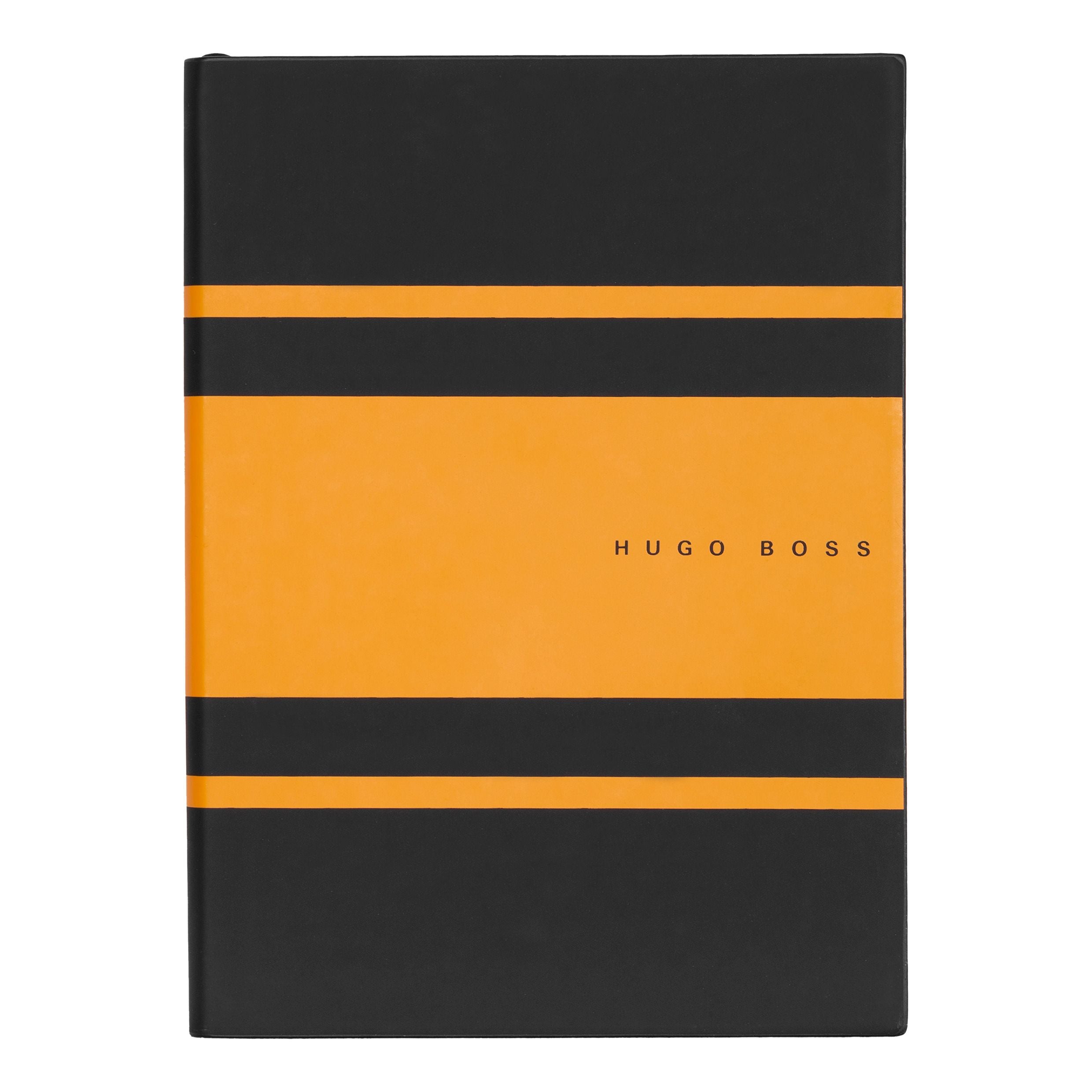HUGO BOSS Notebook A5 Essential Gear Matrix Yellow Lined | HNH127SL