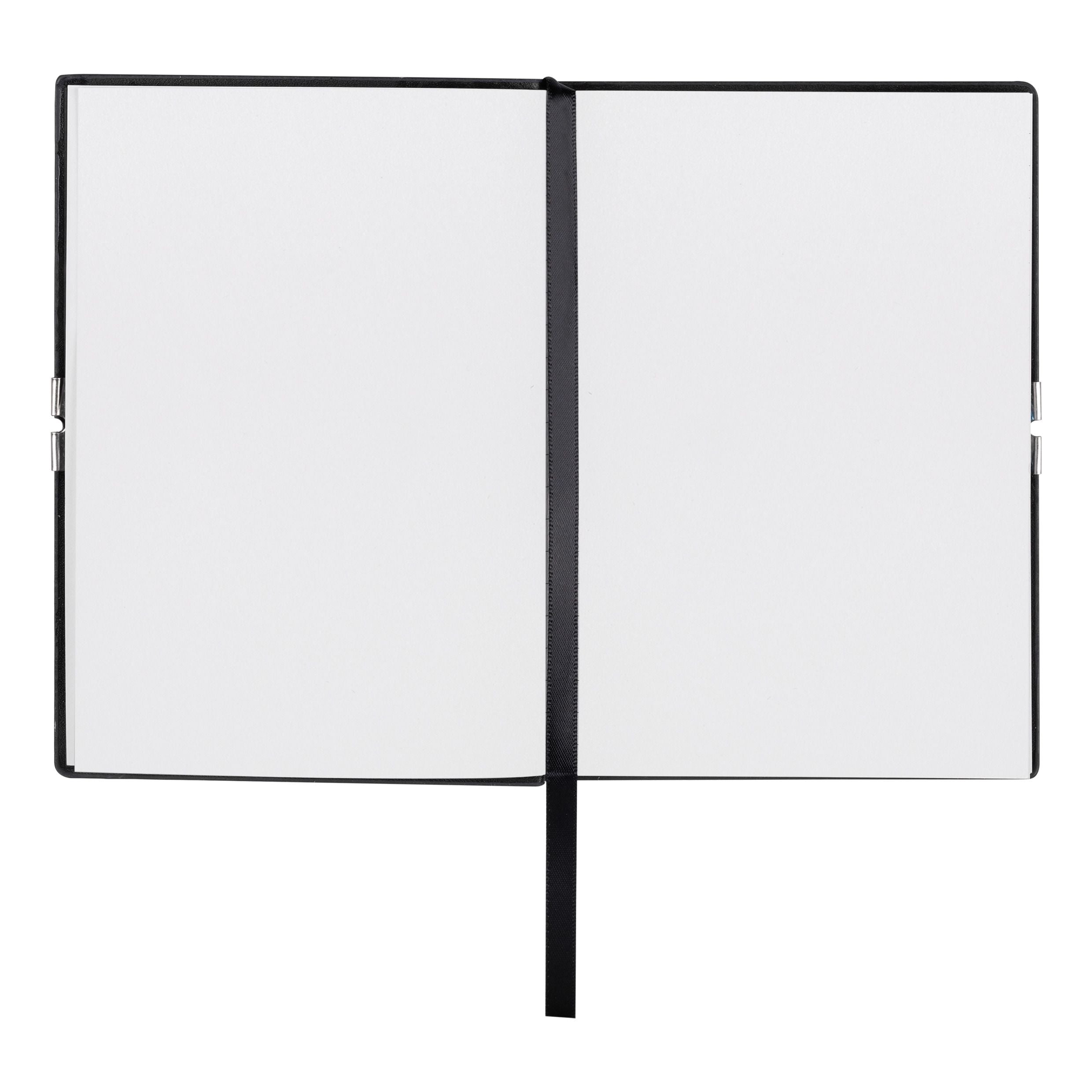 HUGO BOSS Notebook A6 Elegance Storyline Black Plain | HNM124AP