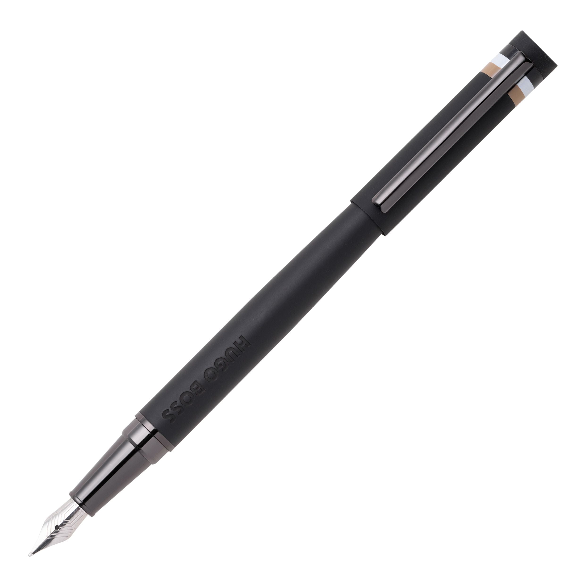 HUGO BOSS HSG3522A-Fountain pen Loop Black Iconic