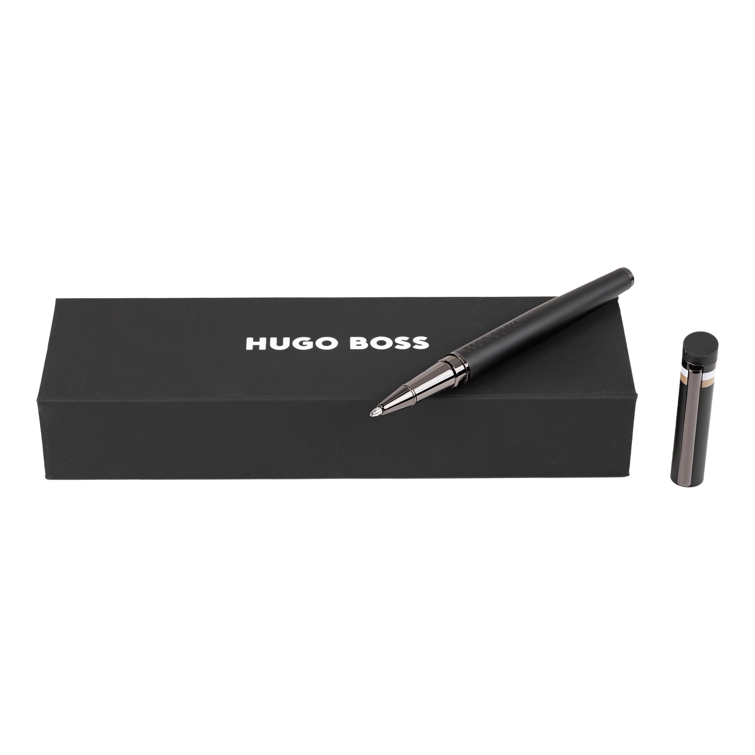 HUGO BOSS HSG3525A-Rollerball pen Loop Black Iconic