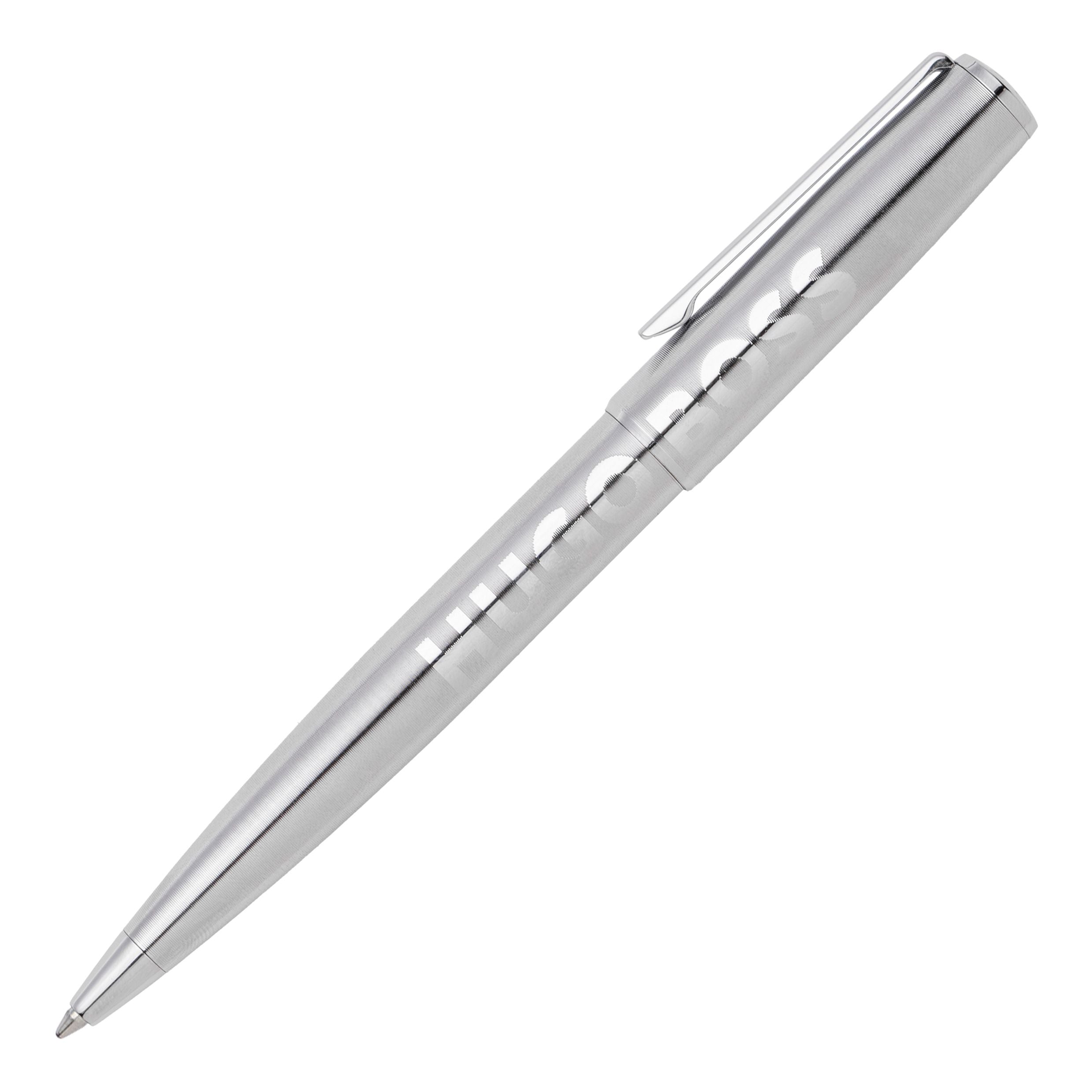 HUGO BOSS HSH2094B-Ballpoint pen Label Chrome