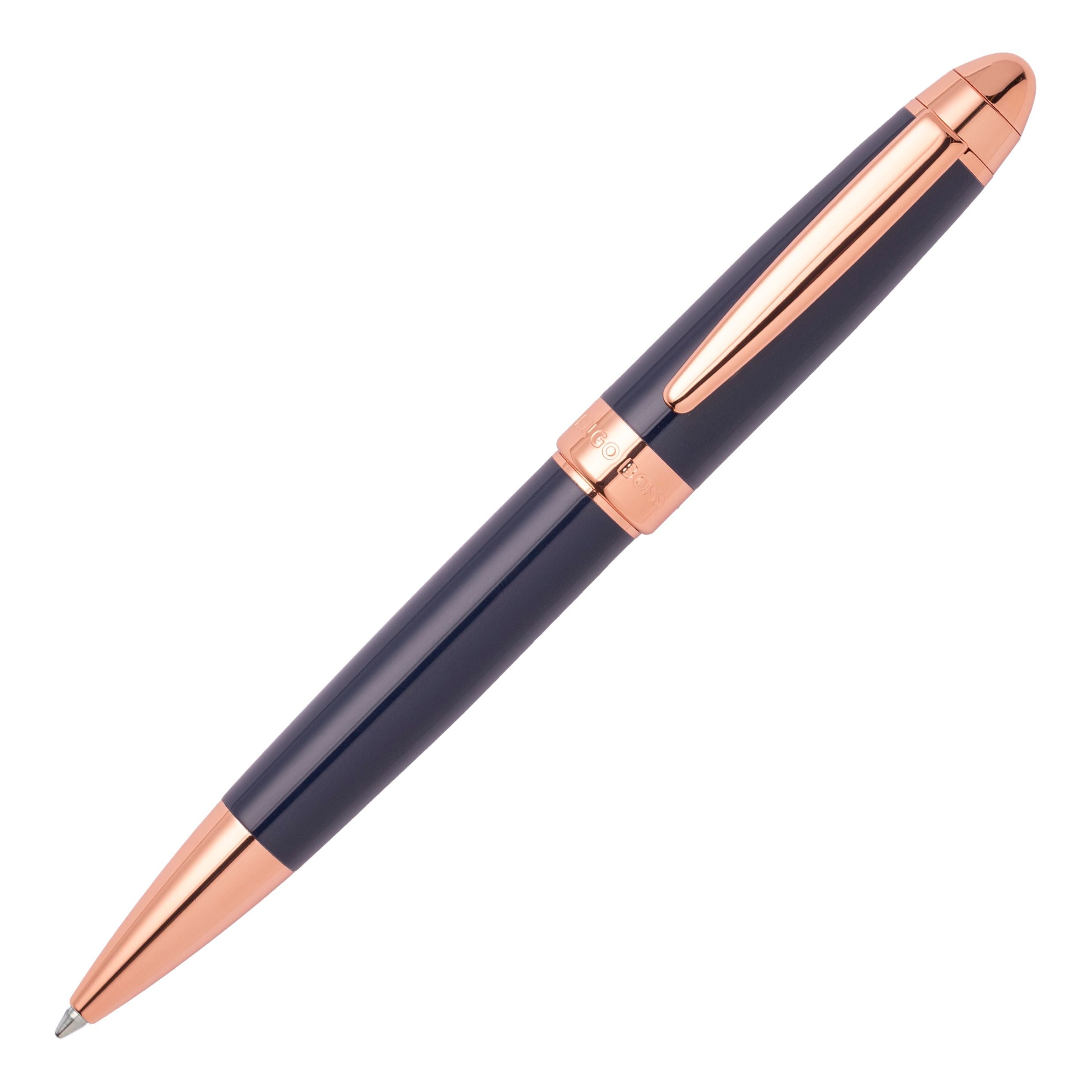 HUGO BOSS HSN0014N-Ballpoint pen Icon Blue/Rose-gold