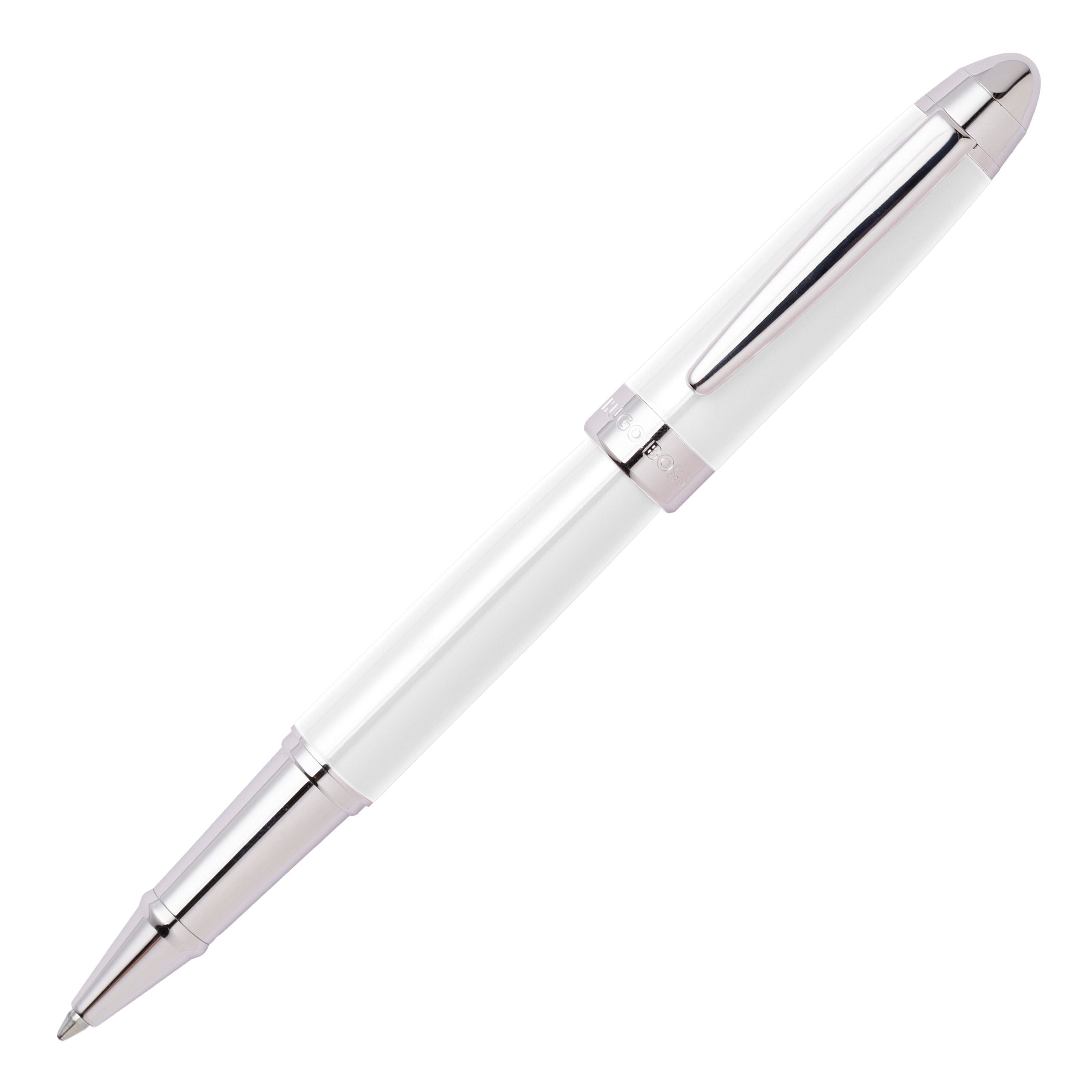 HUGO BOSS Rollerball Pen Icon White | HSN0015F