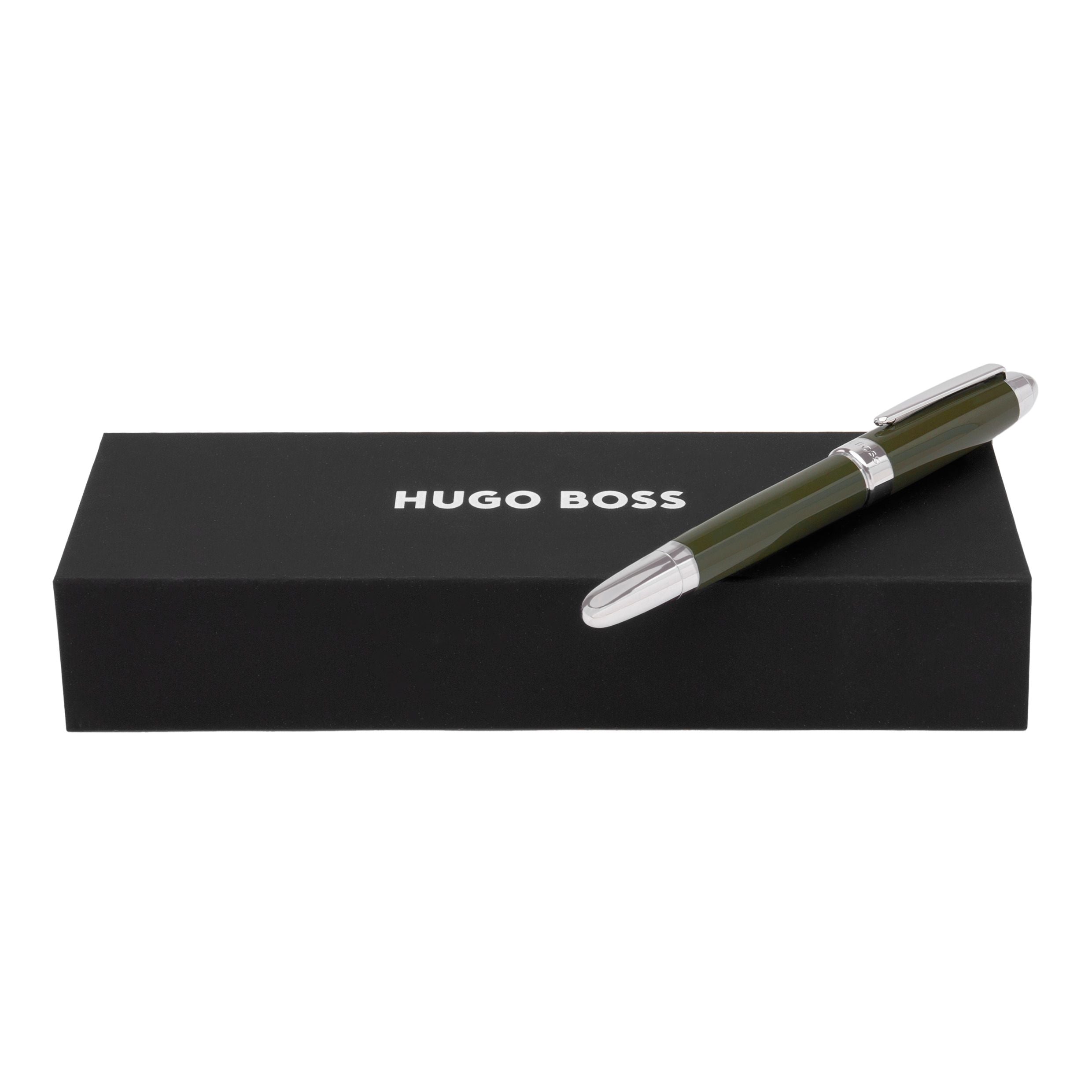 HUGO BOSS HSN0015T-Rollerball pen Icon Khaki/Gun