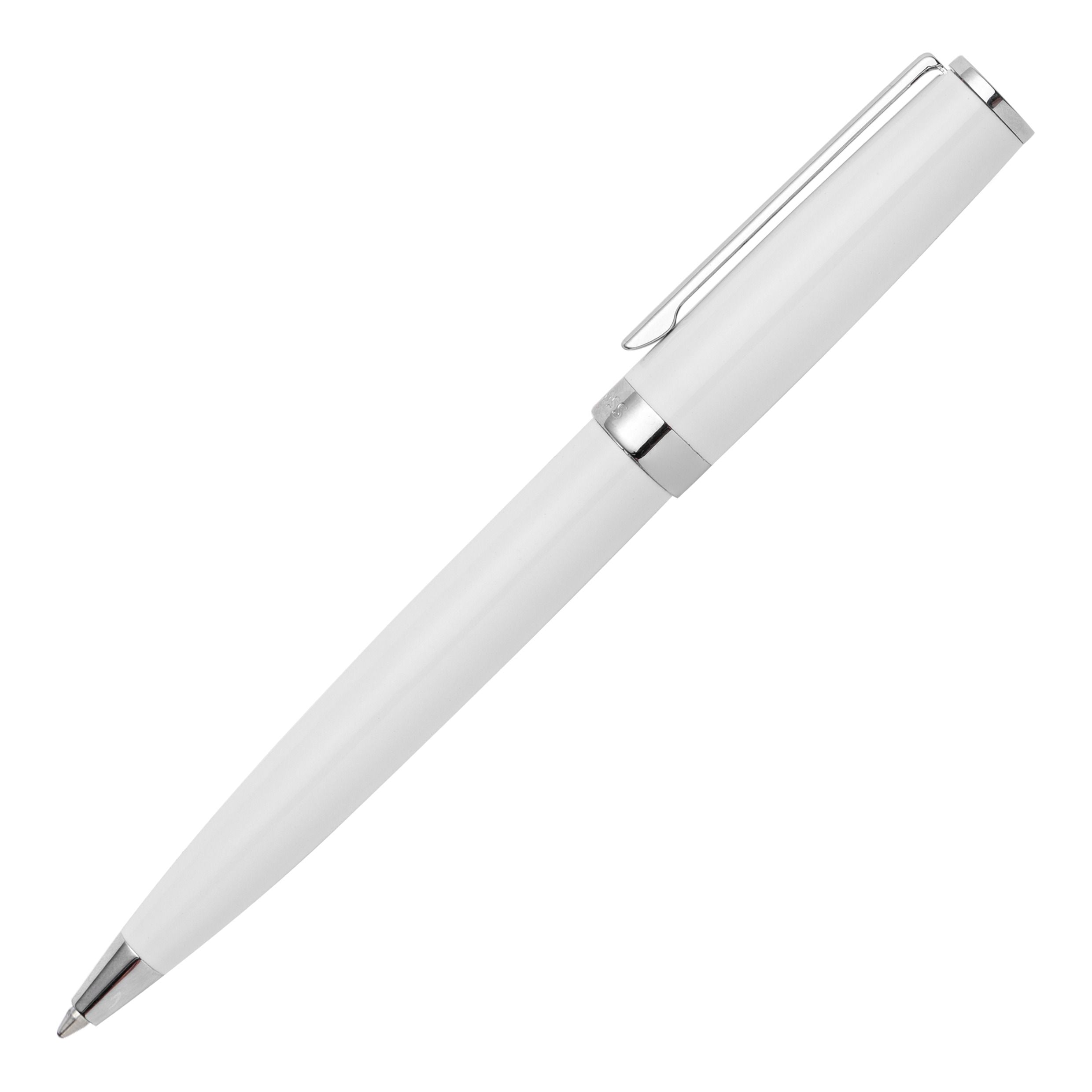 HUGO BOSS HSN2544G-Ballpoint pen Gear Icon White