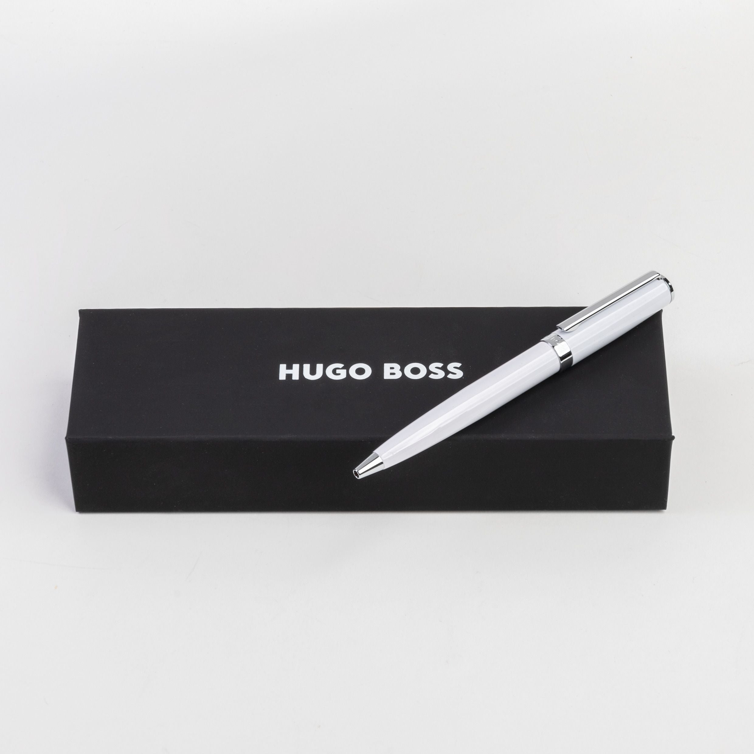 HUGO BOSS HSN2544G-Ballpoint pen Gear Icon White