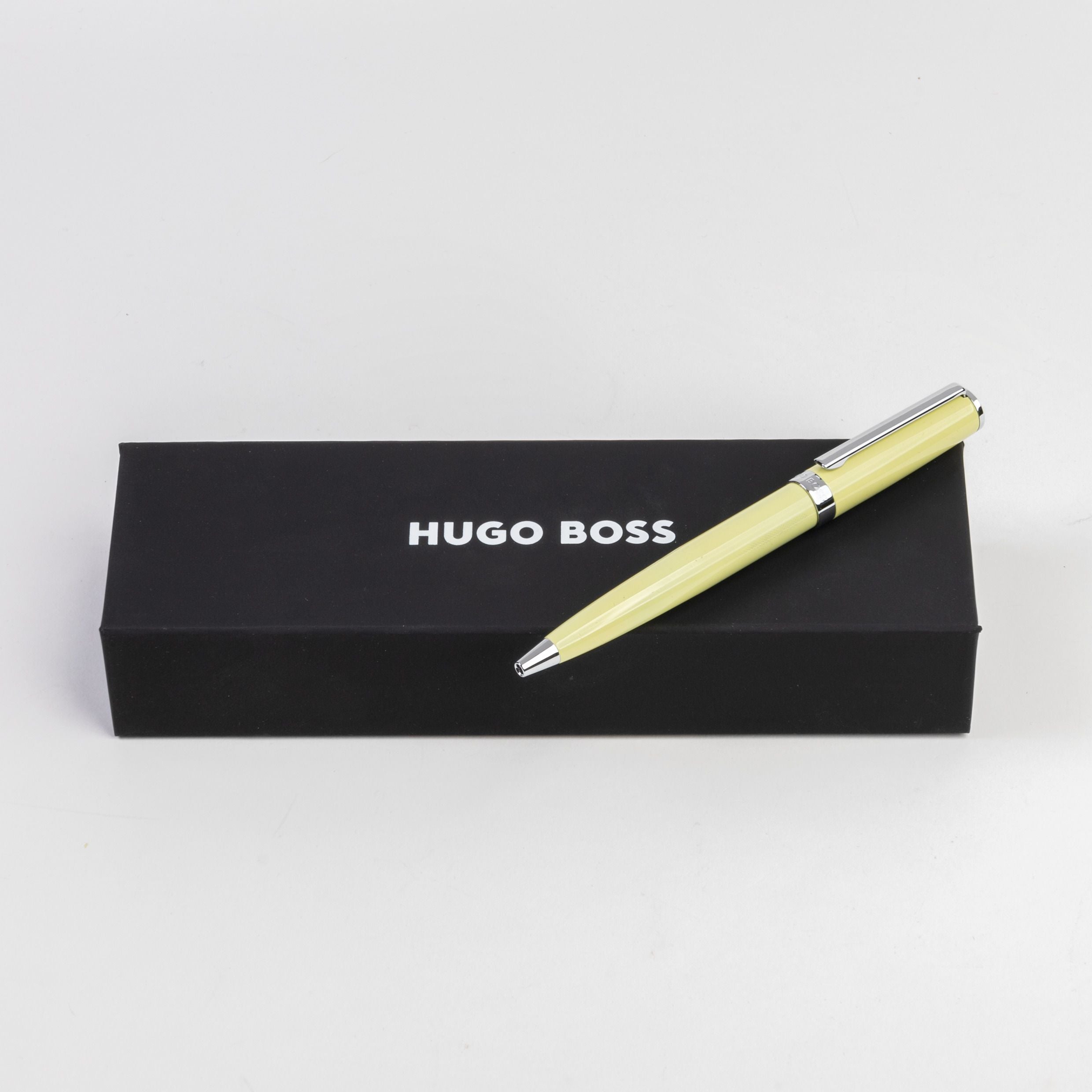 HUGO BOSS HSN2544S-Ballpoint pen Gear Icon Yellow