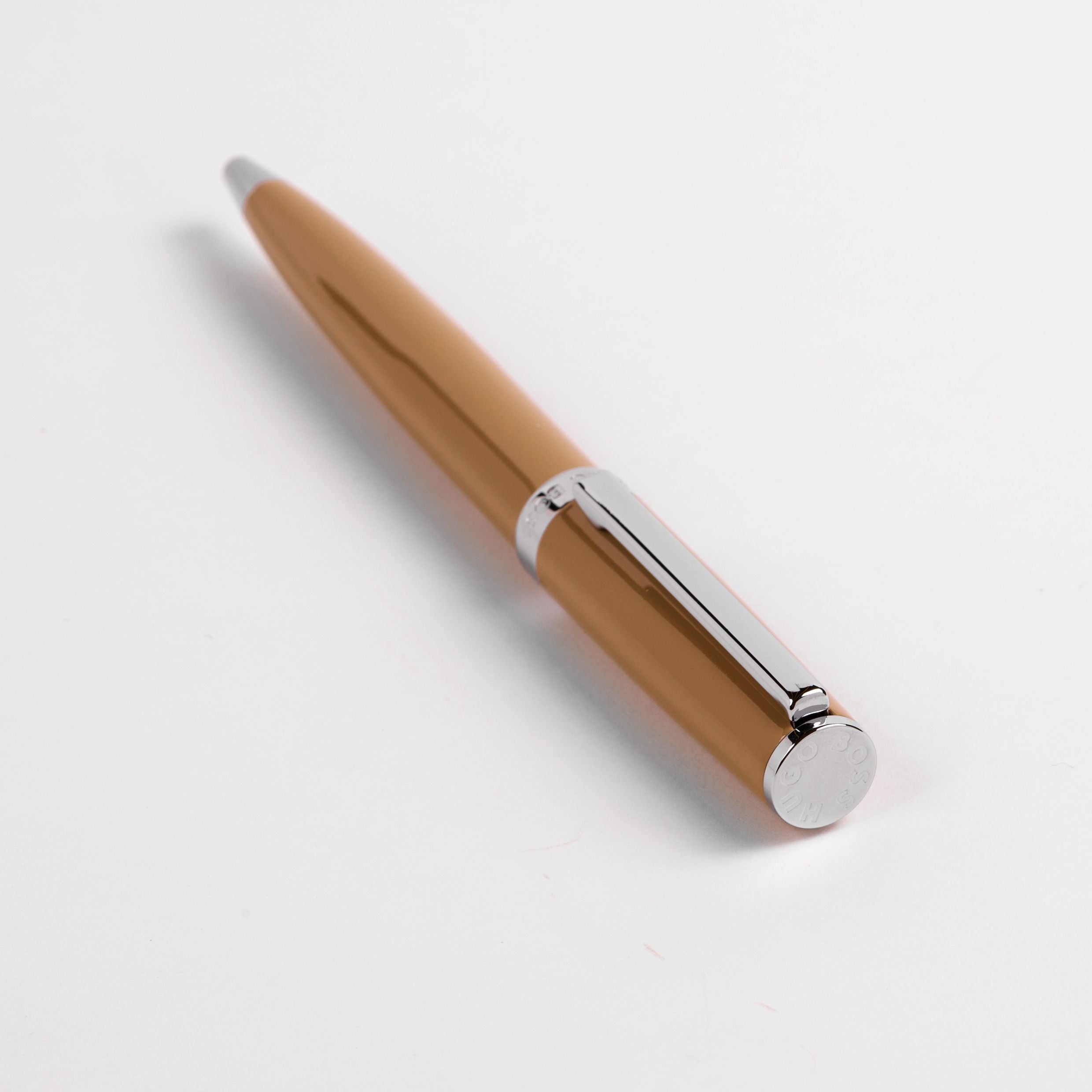 HUGO BOSS HSN2544Z-Ballpoint pen Gear Icon Camel
